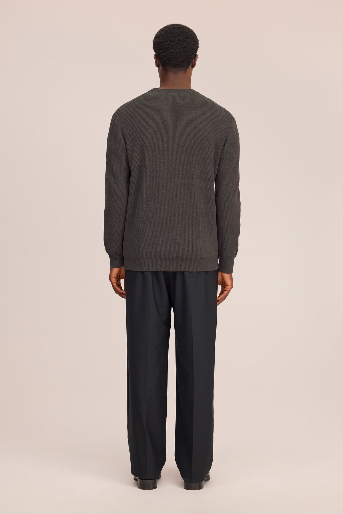 Danny Soft Lightweight Sweater - Dark Army