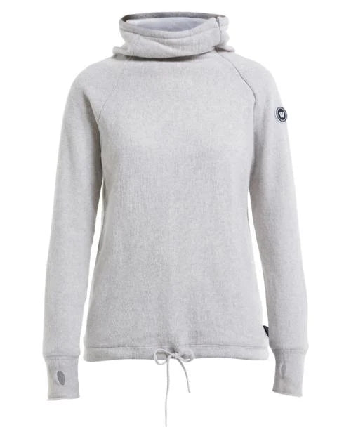 Martina Windproof Sweater - Light Grey Melange