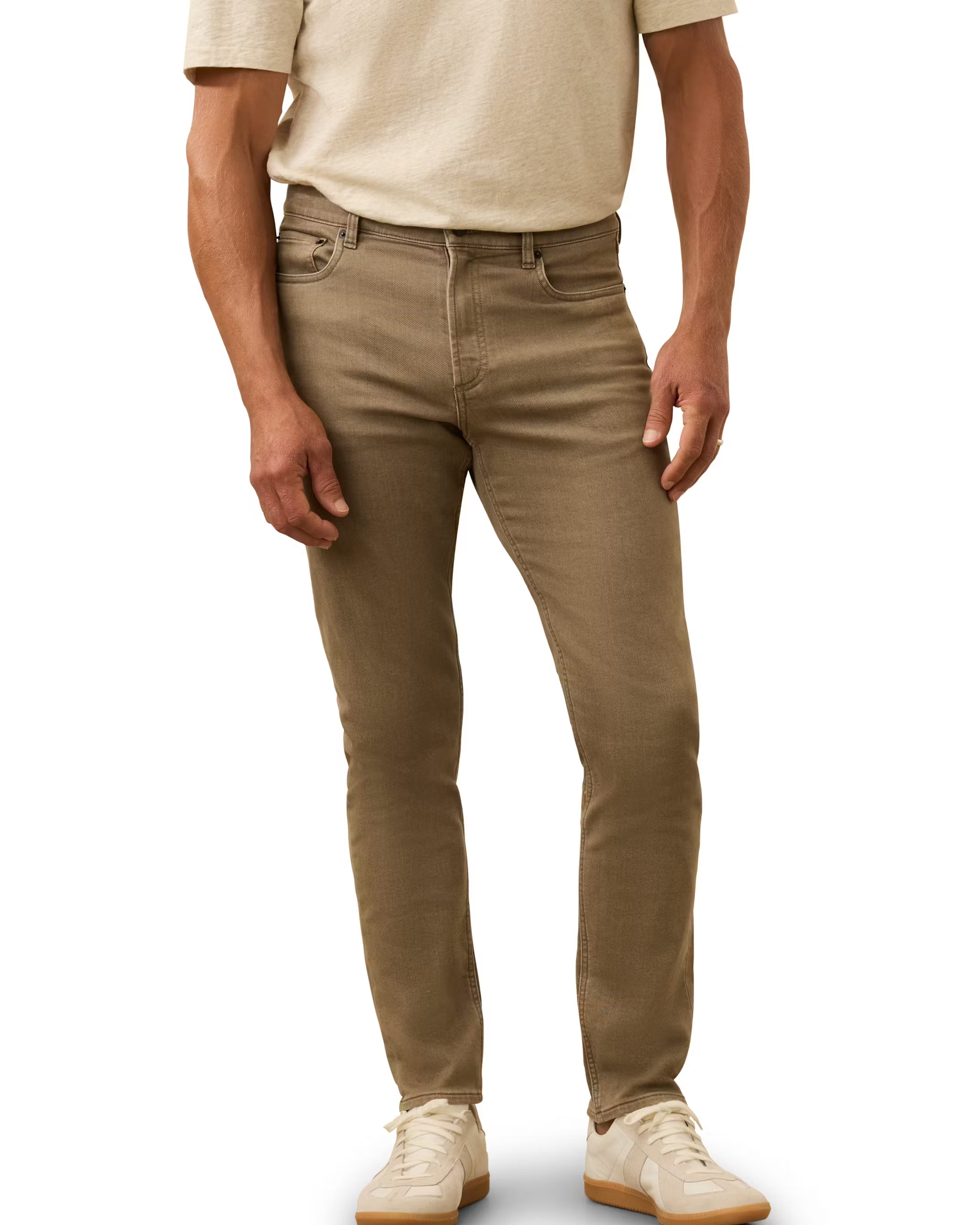 Stretch Terry 5-Pocket Pants