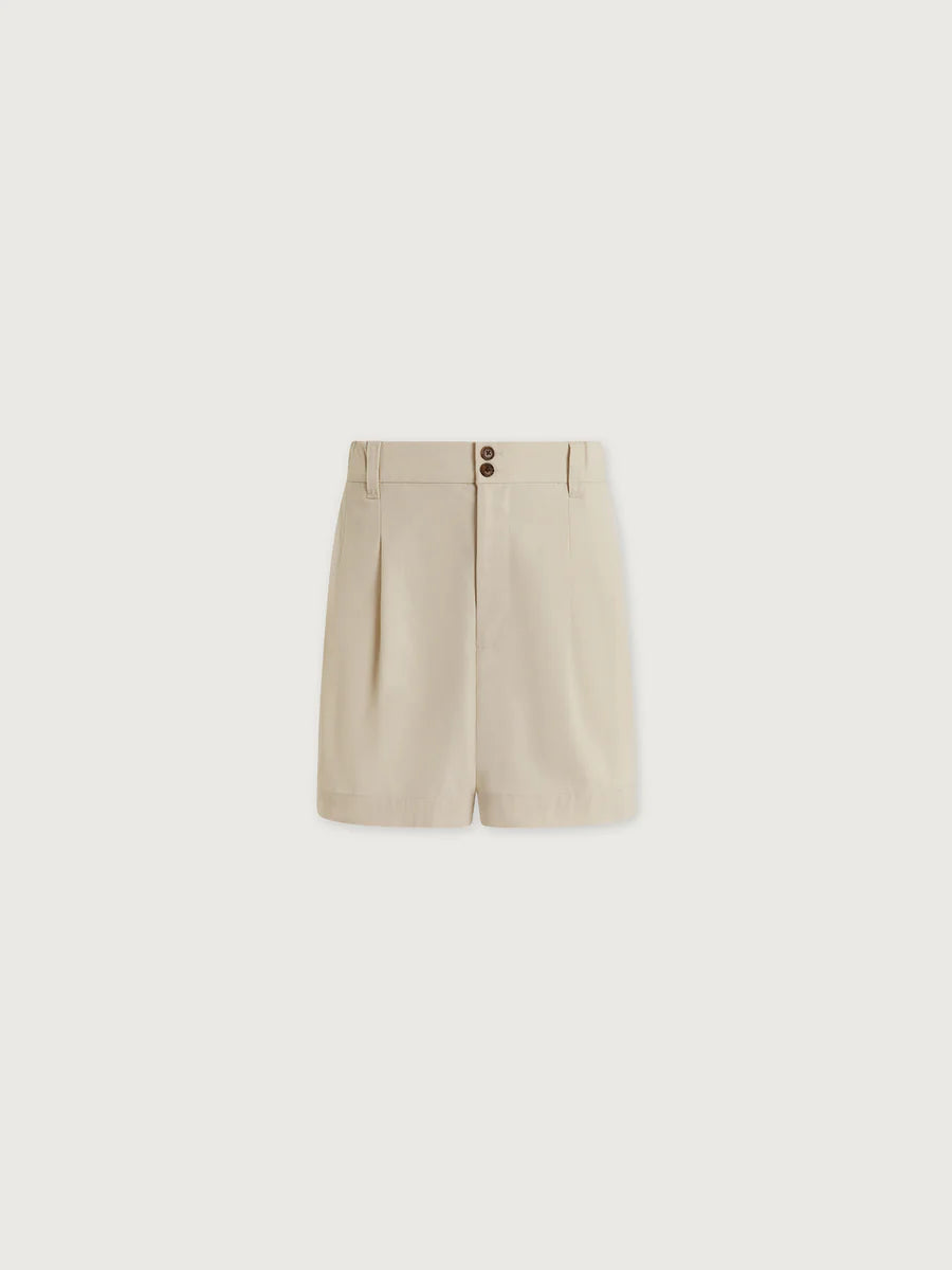 Tansy Woven Short 3" - Ivory