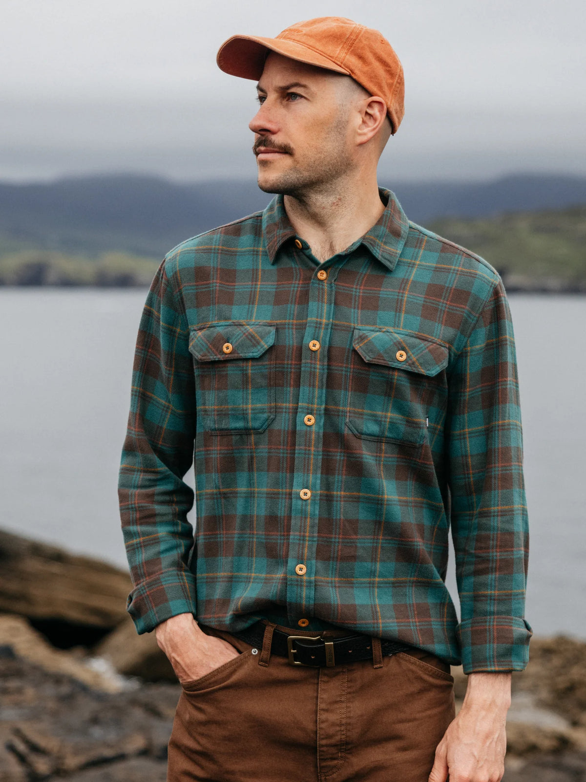 Beardsmore Shirt - Harbour Teal Check