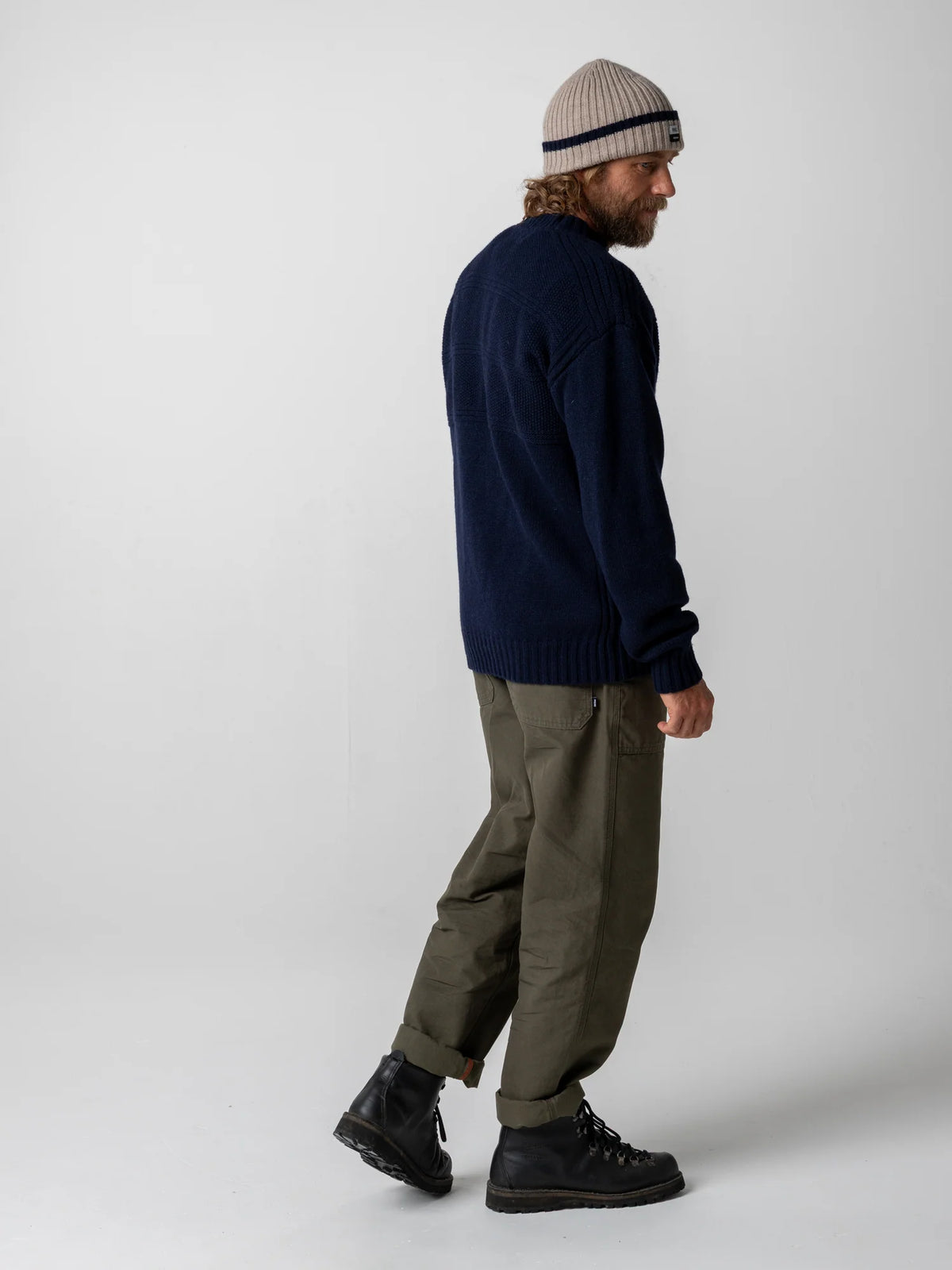 RNLI Polperro Jumper - Navy