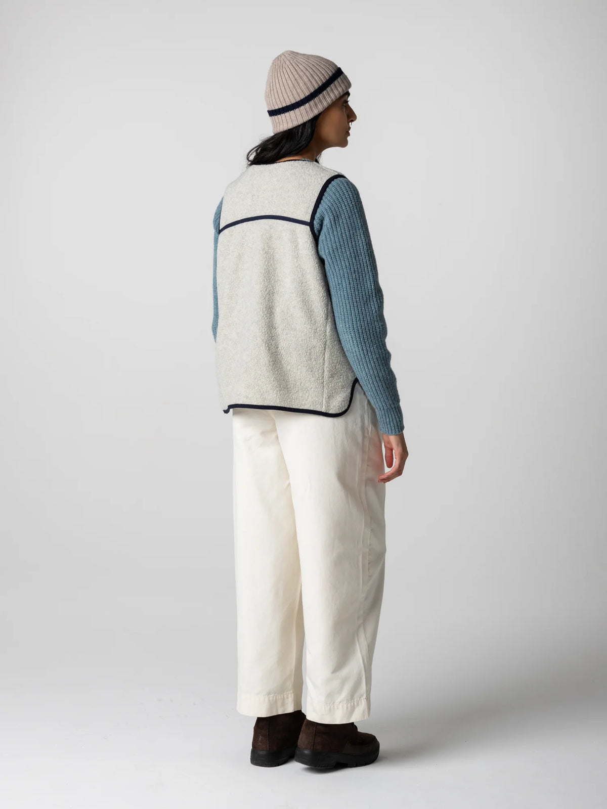 Women's Elowen Fleece Gilet - Dove Grey
