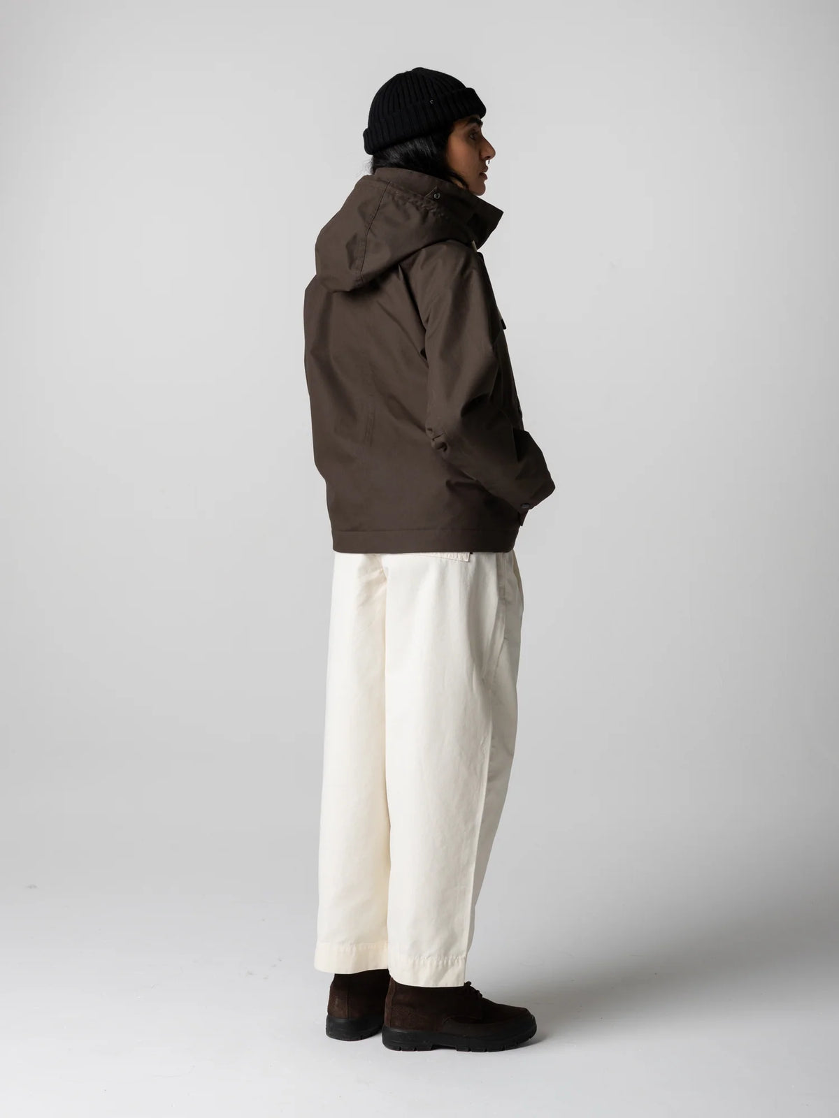 Women's Gannel Jacket - Coffee Brown