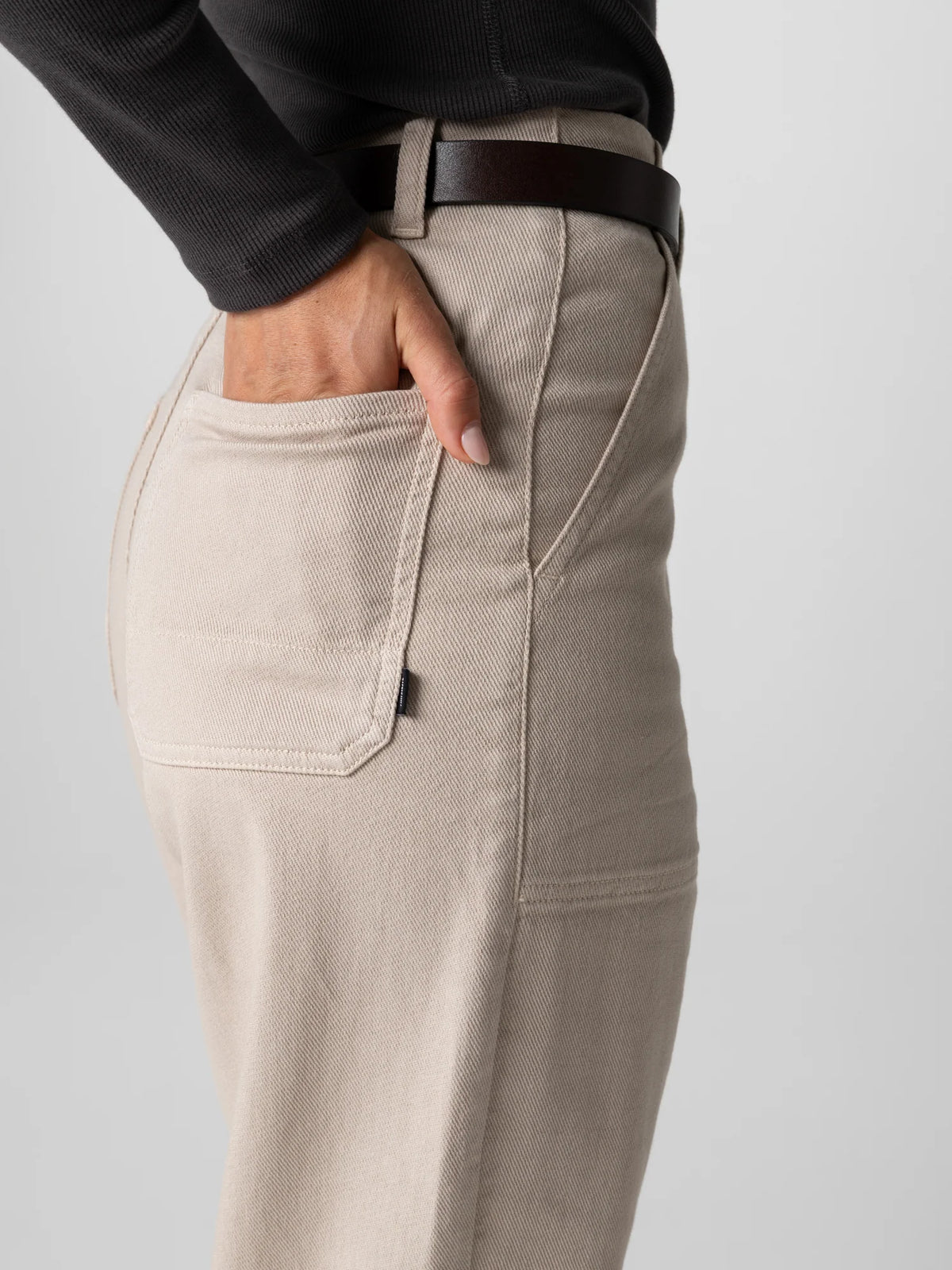 Women's Yarrel Canvas Trouser - Natural Sandstone