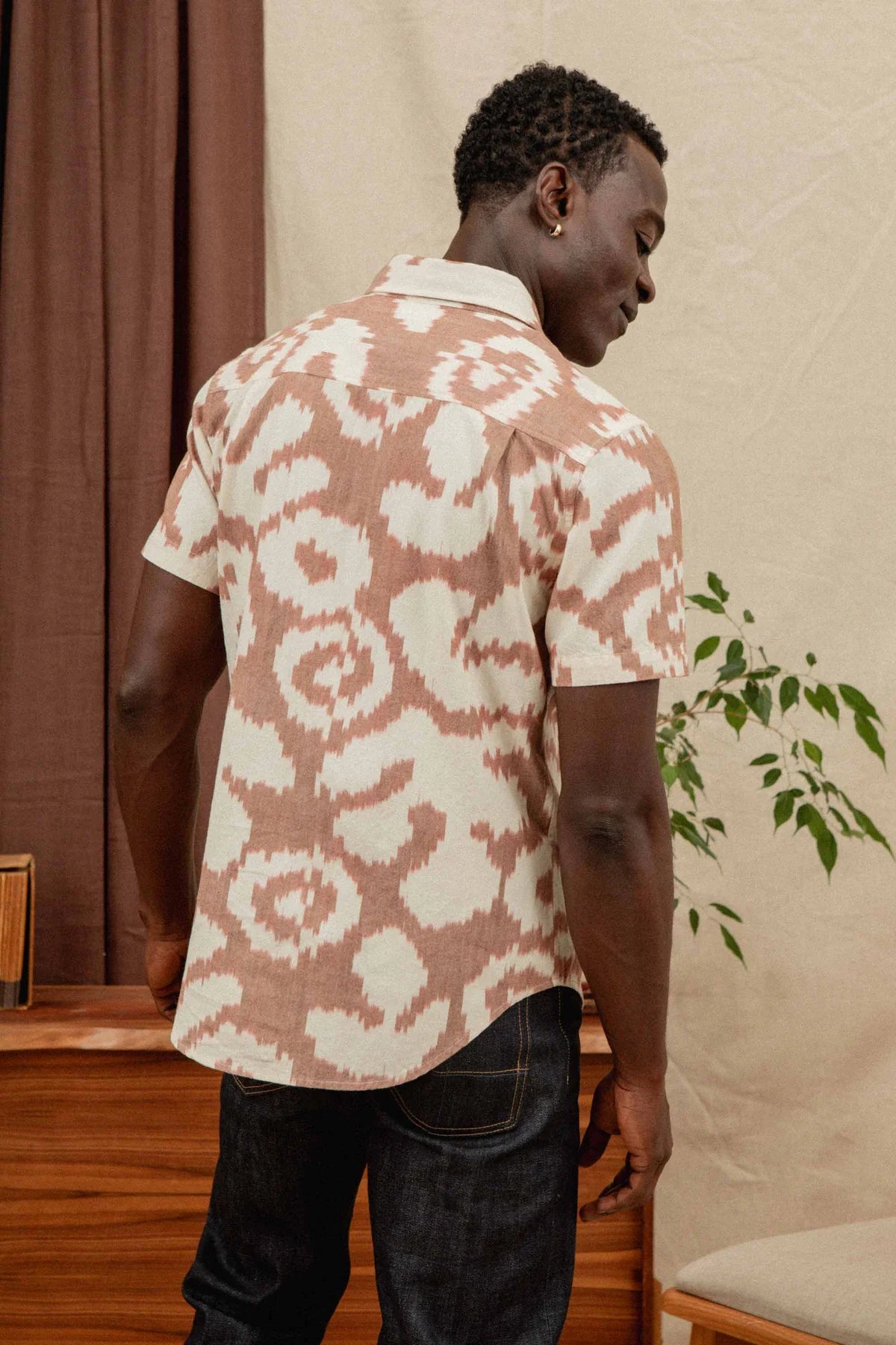 Harbor Slim Shirt - Pop Leaf