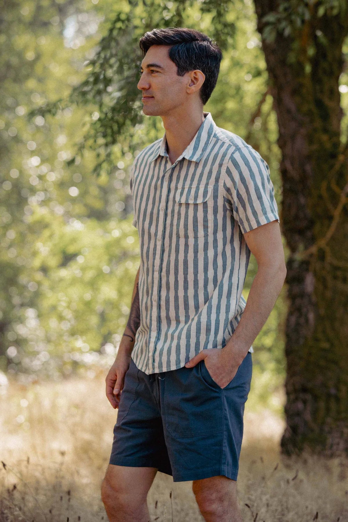 Marten Shirt - Beach Stripe