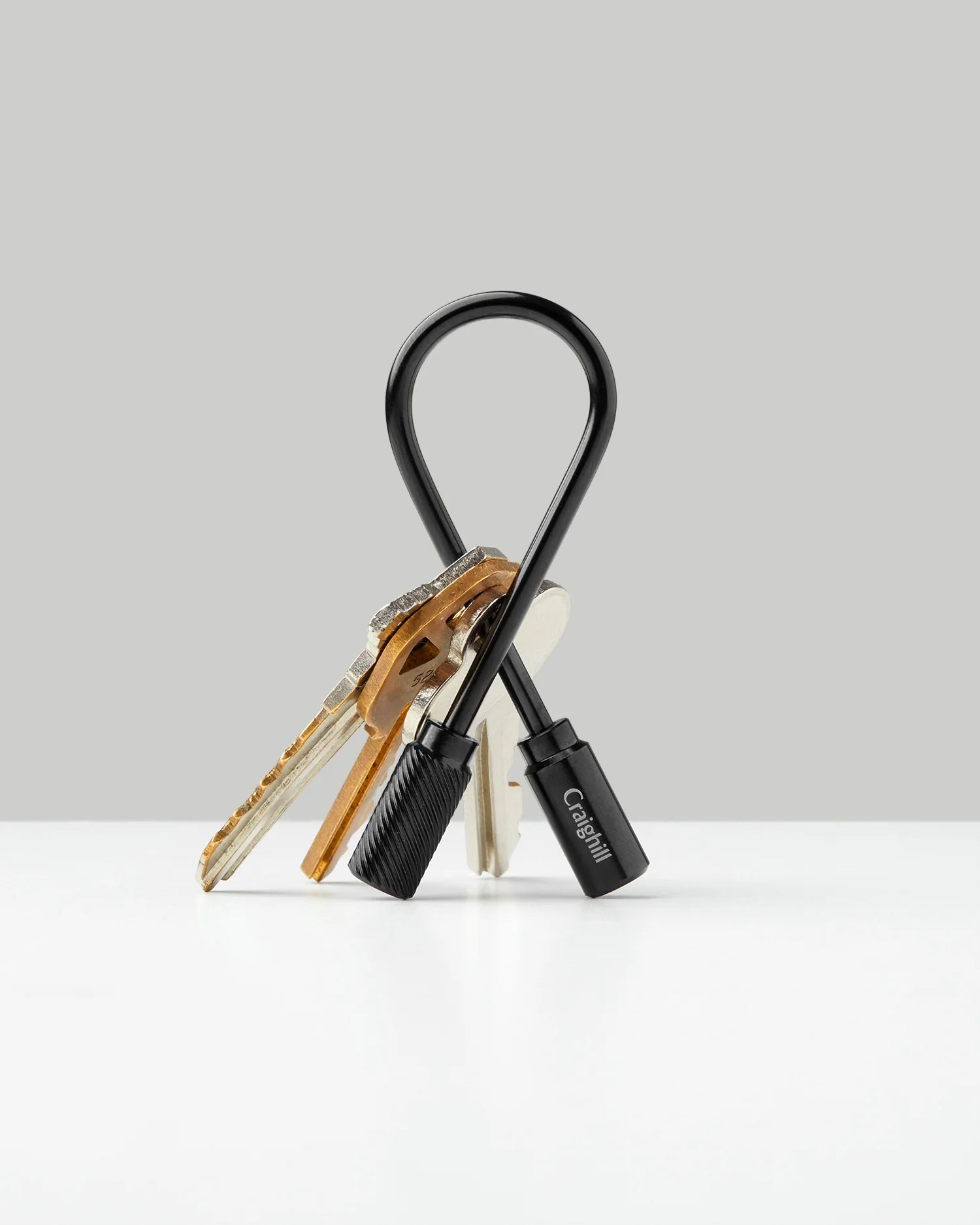 Closed Helix Keyring