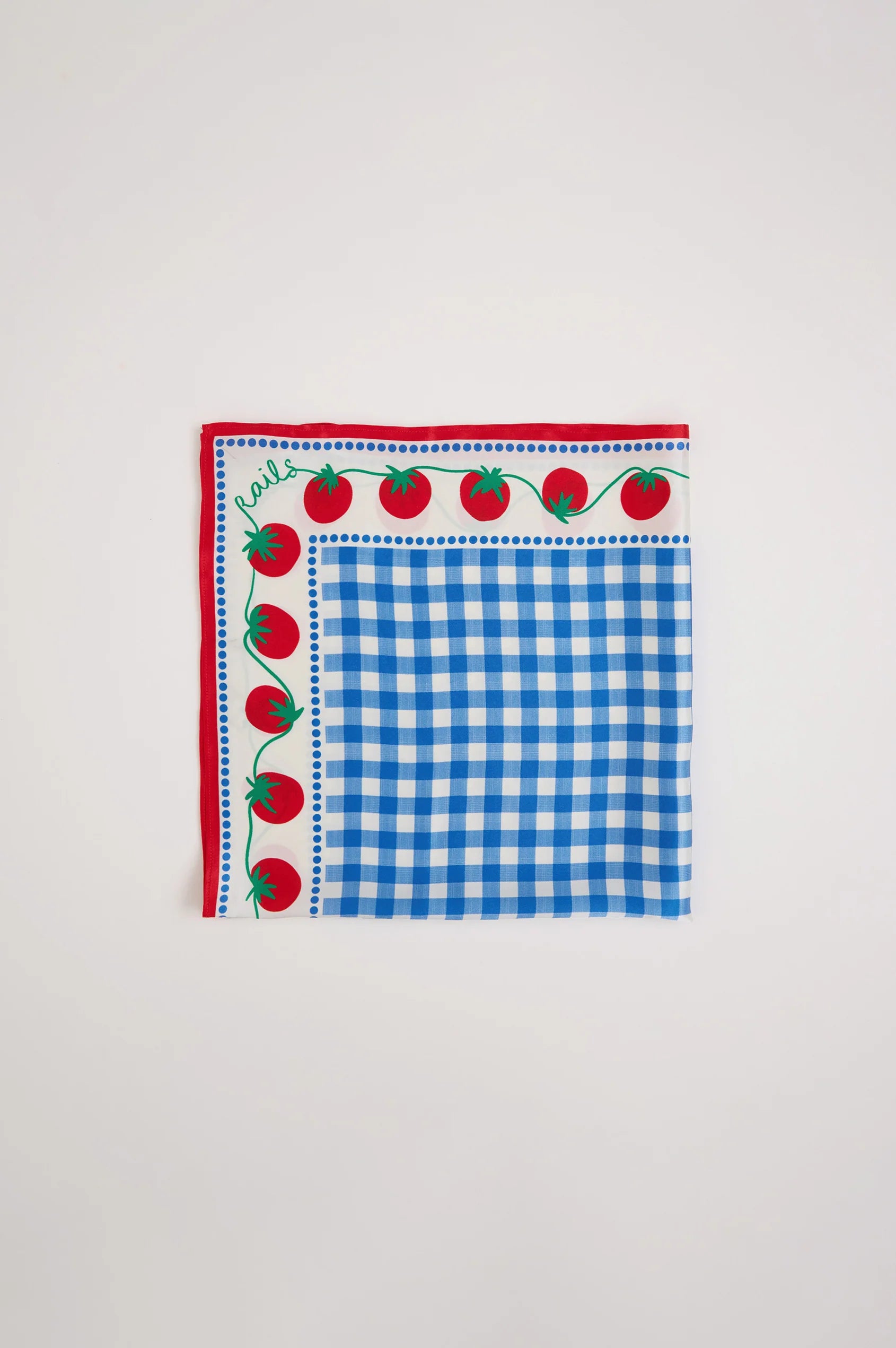 Rails x Giadzy Cosima Scarf - Gingham Tomatoes