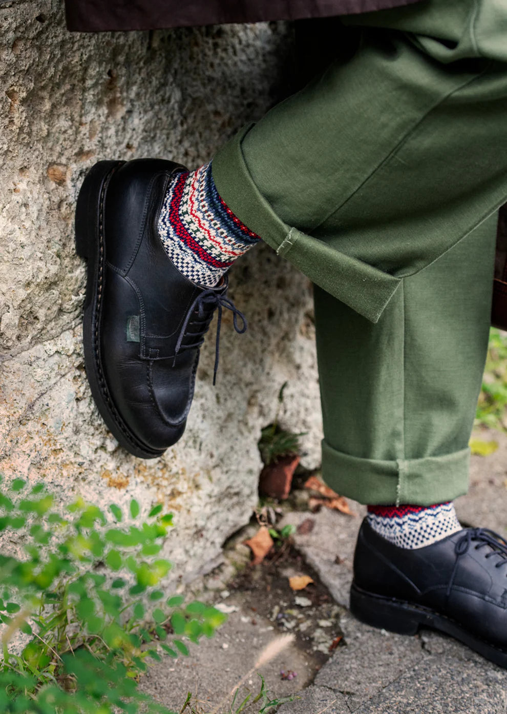 Nordic Pattern Socks