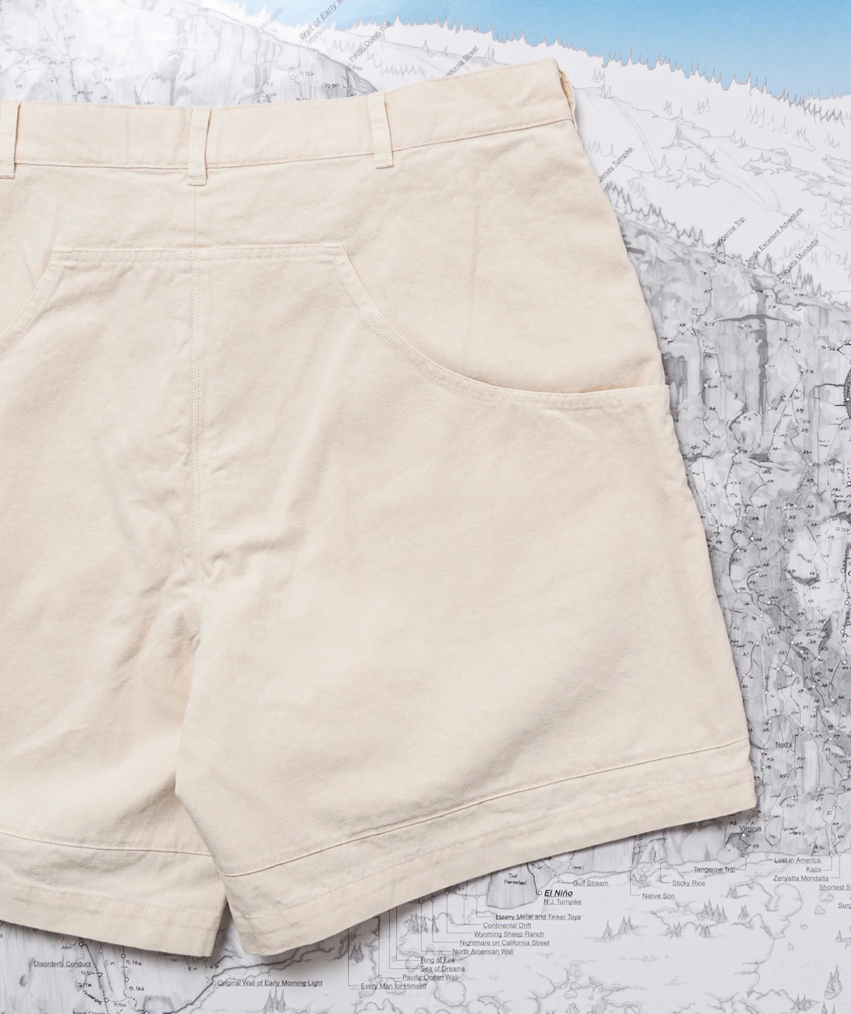 Doubleback Shorts - Vanilla Bean