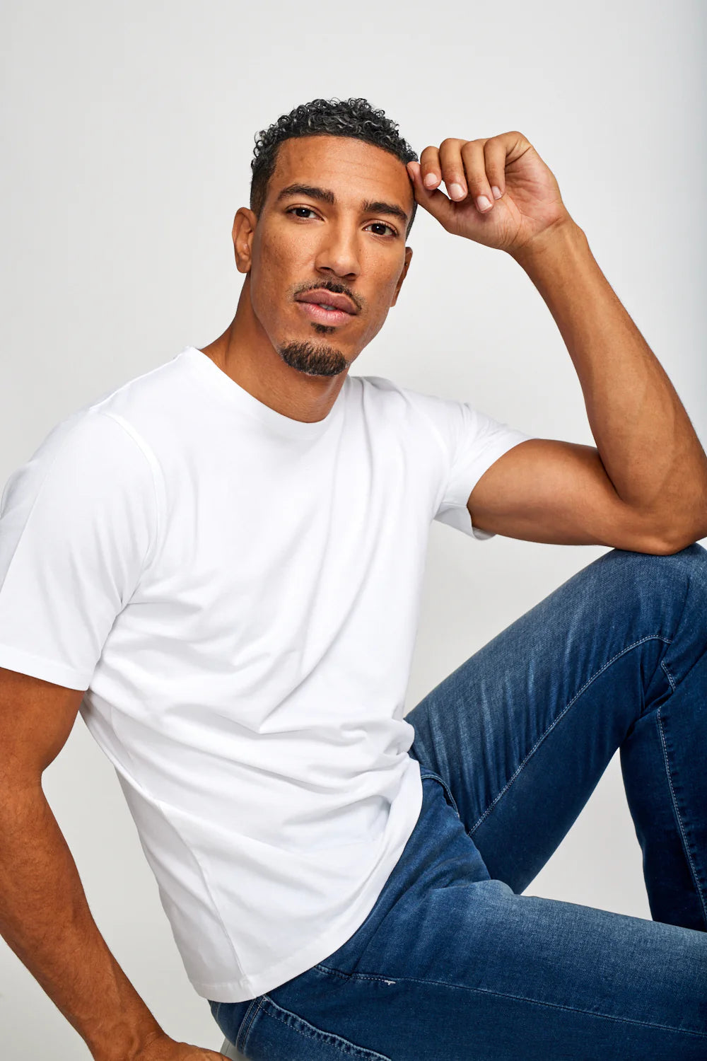 Crew Neck T-Shirt - White