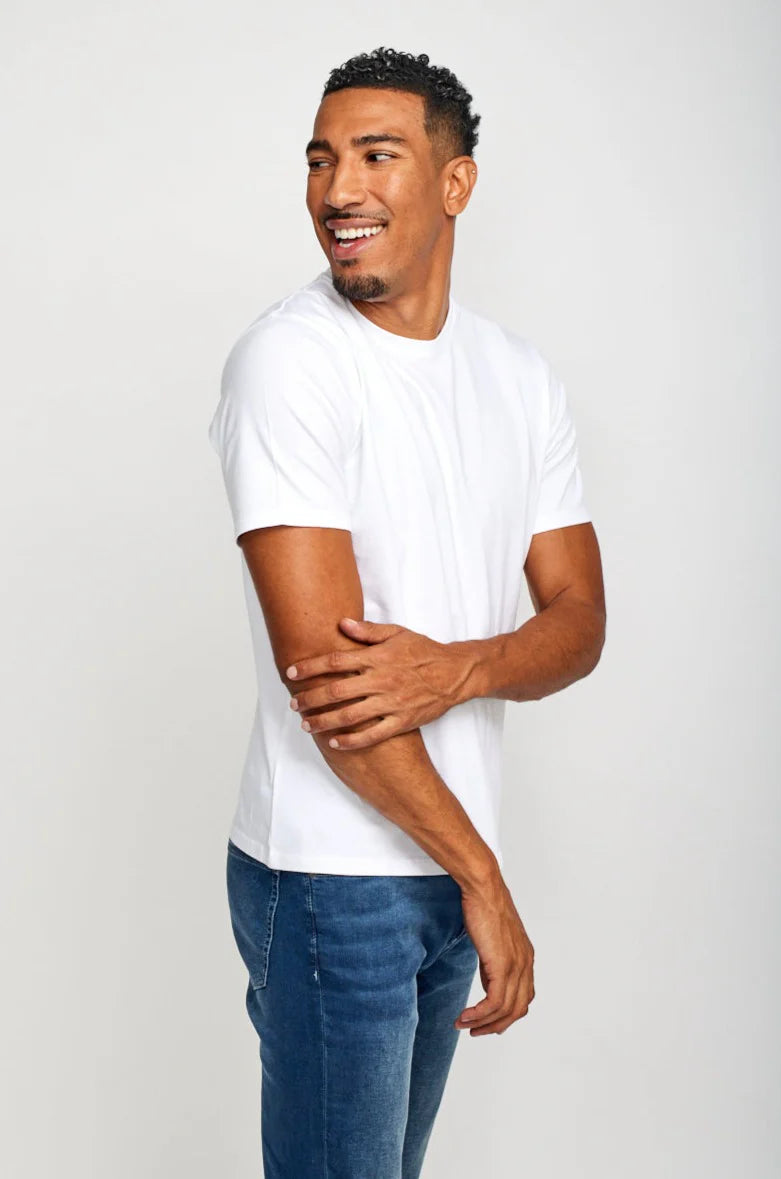 Crew Neck T-Shirt - White