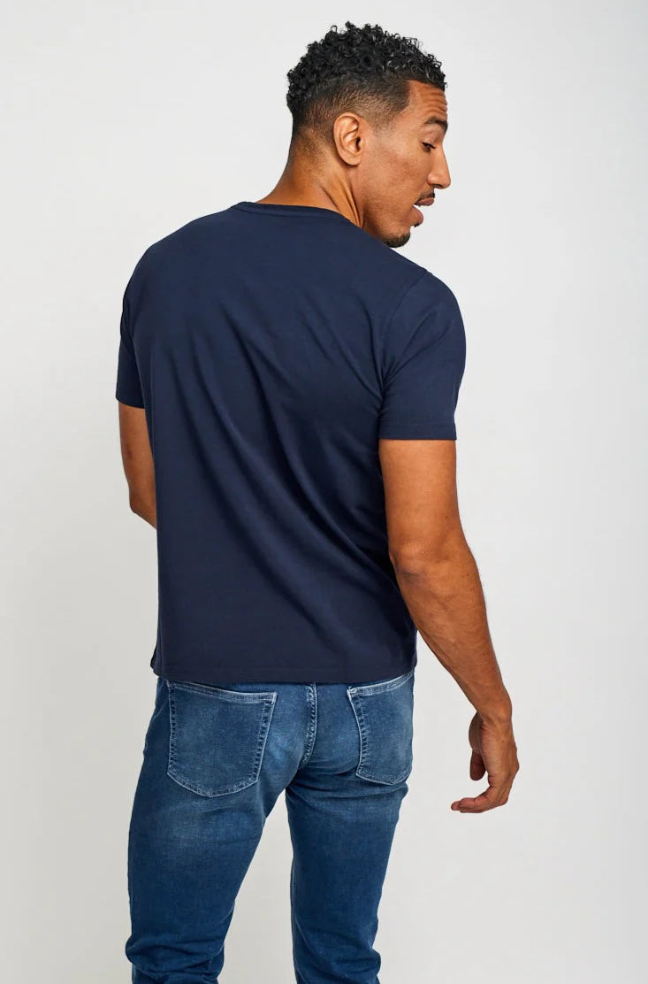 Crew Neck T-Shirt - Navy