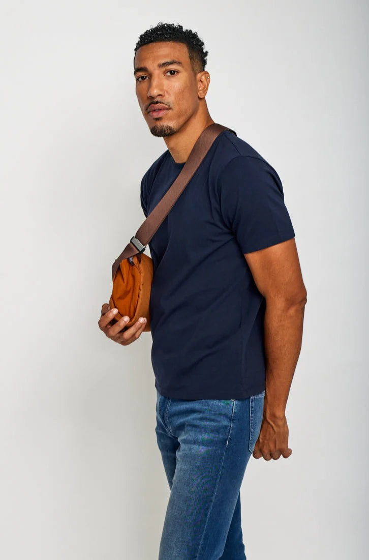Crew Neck T-Shirt - Navy