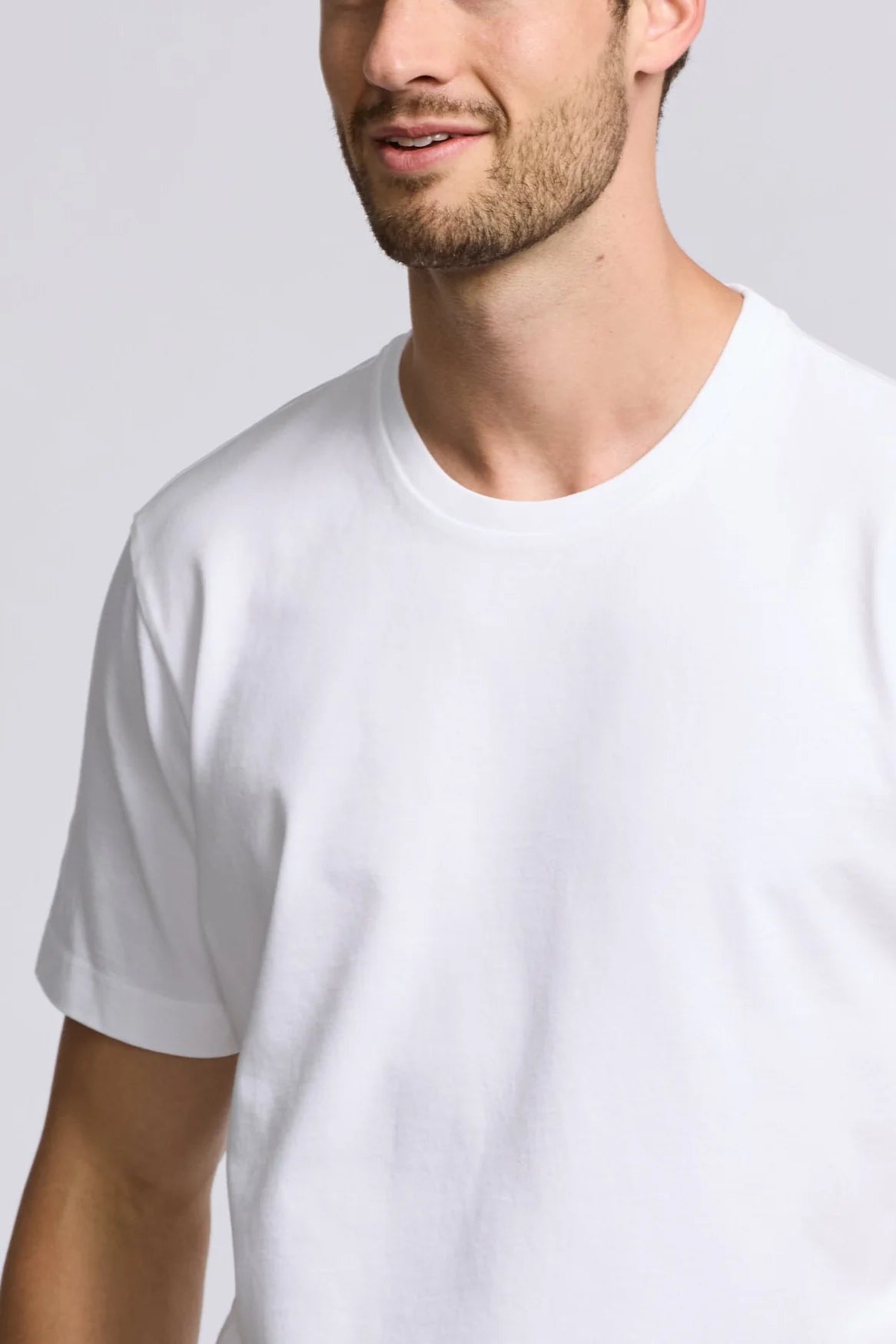 Heavyweight Crew Neck T-Shirt - White