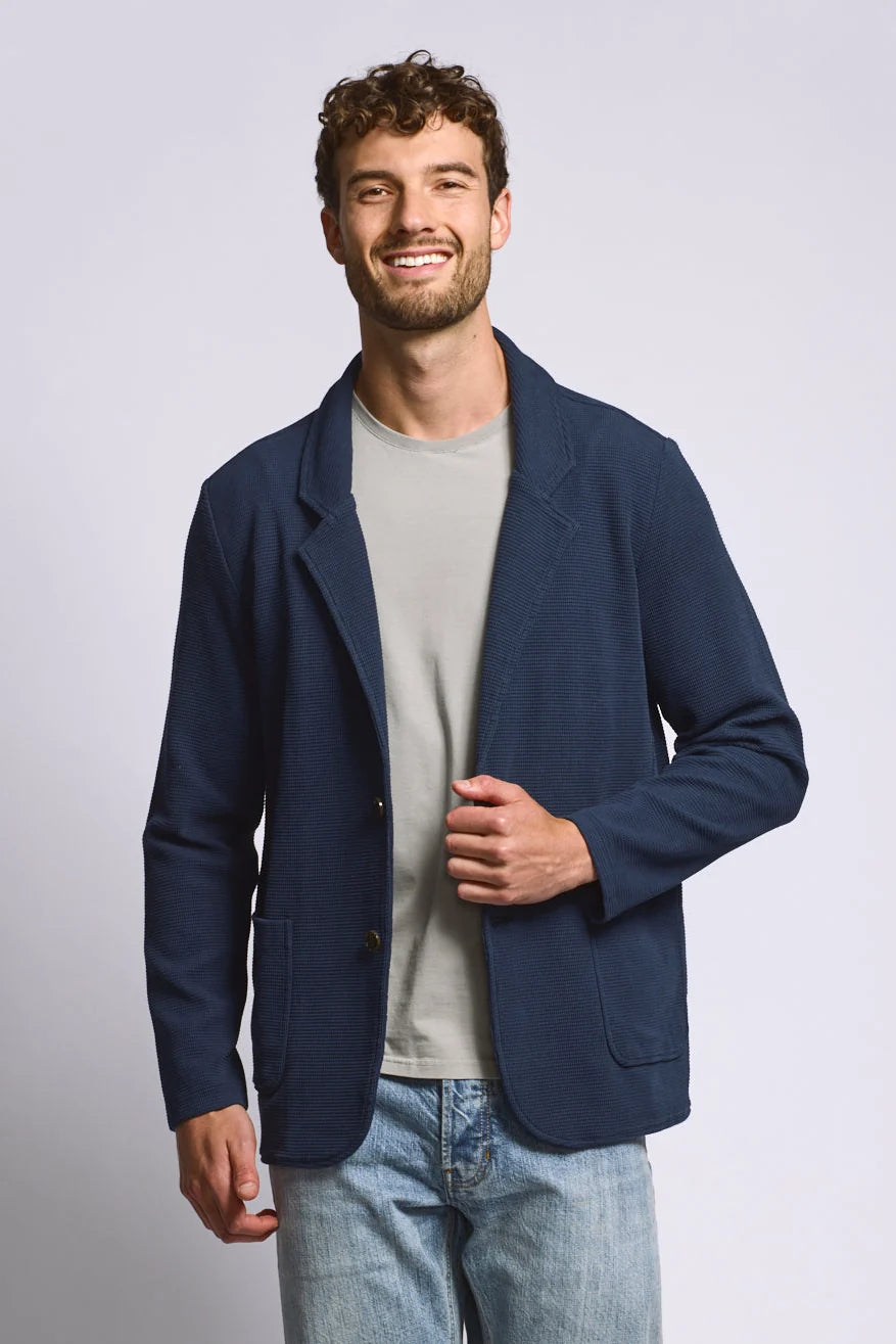 Everyday Blazer Waffle - Navy