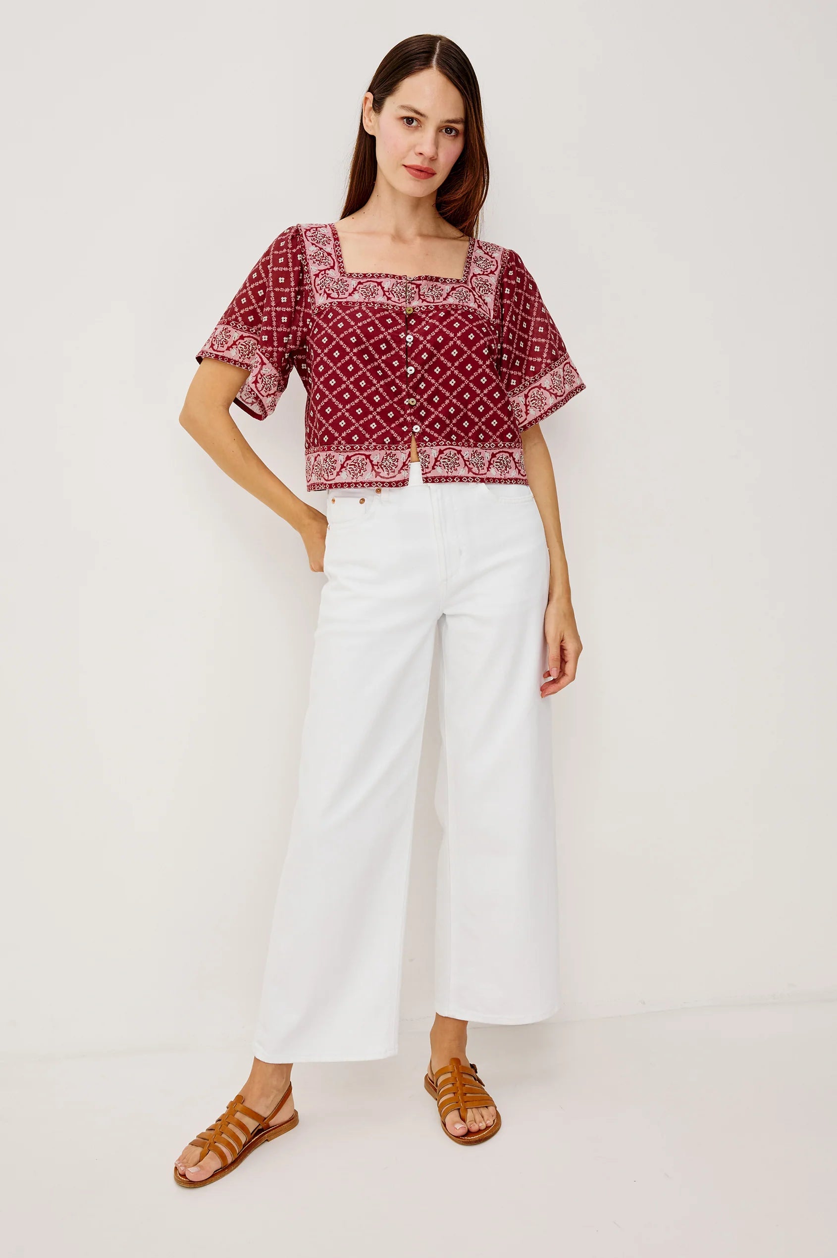 Ellen Top - Flower Chain
