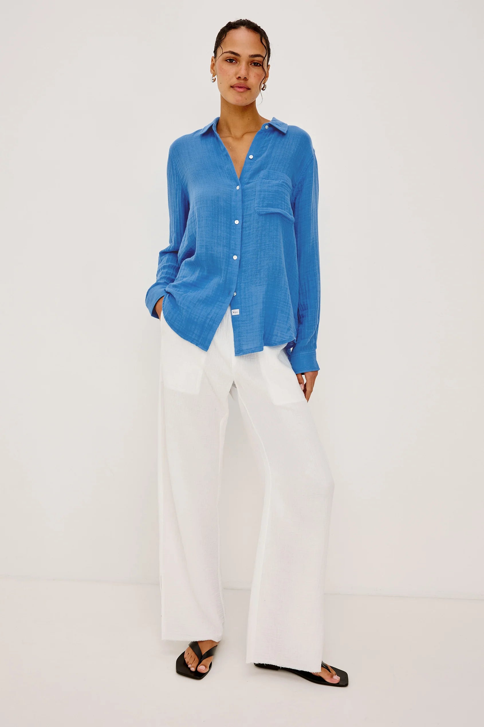 Ellis Shirt - French Blue