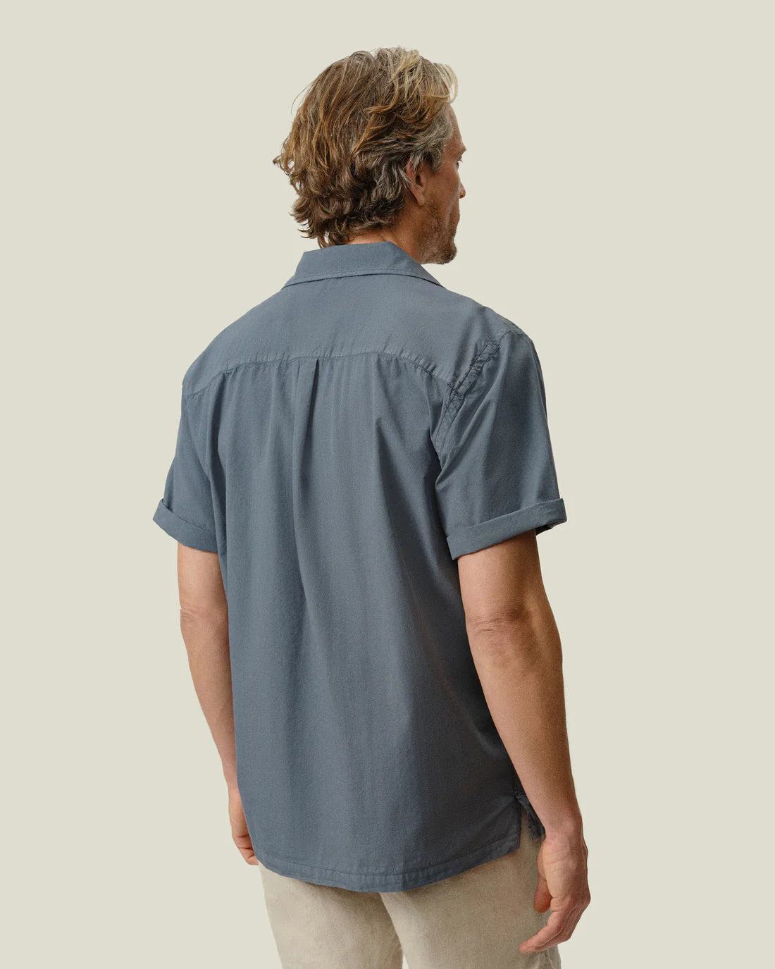 Air Cotton Camp Shirt - Lake