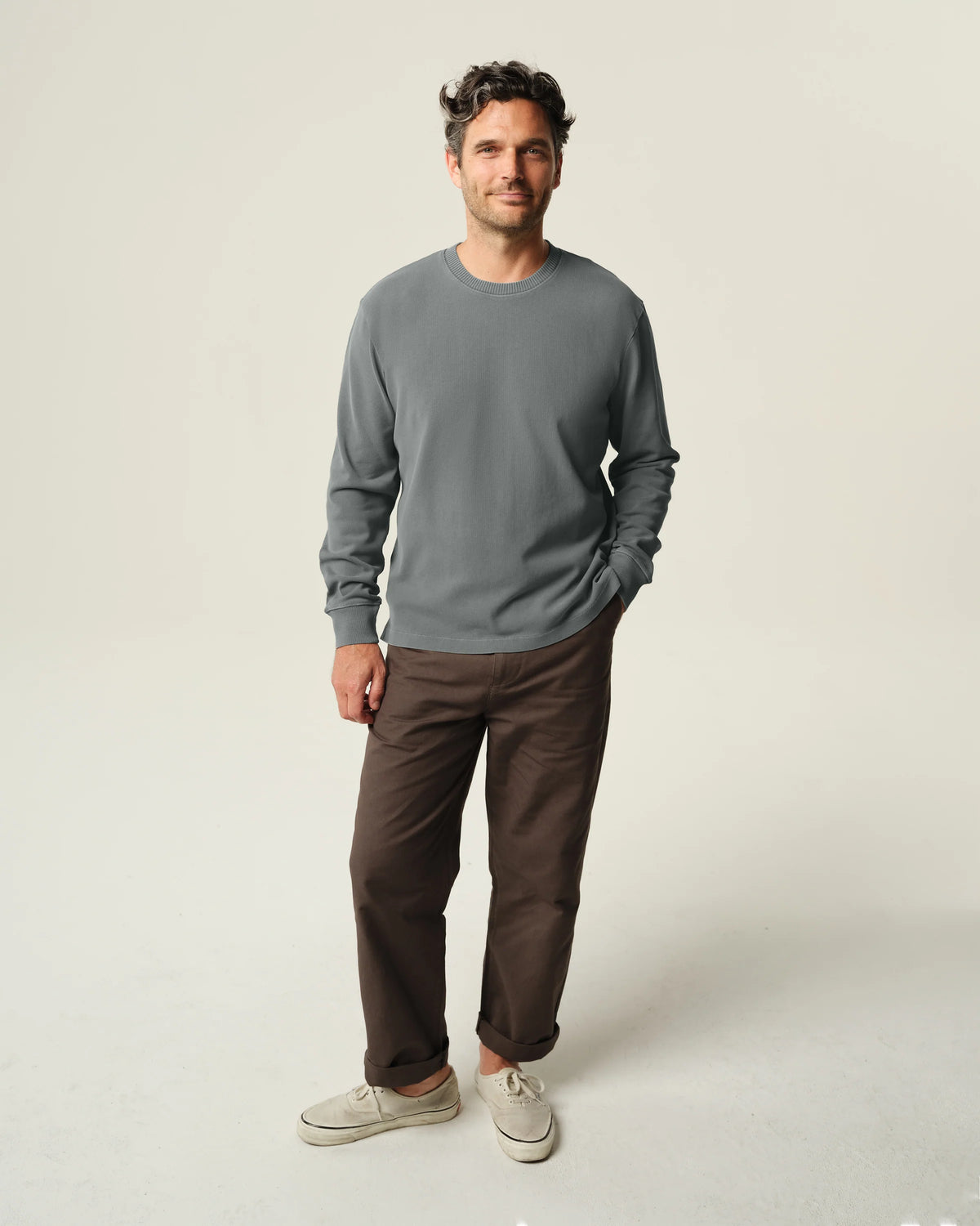 Caza Crewneck - Juniper