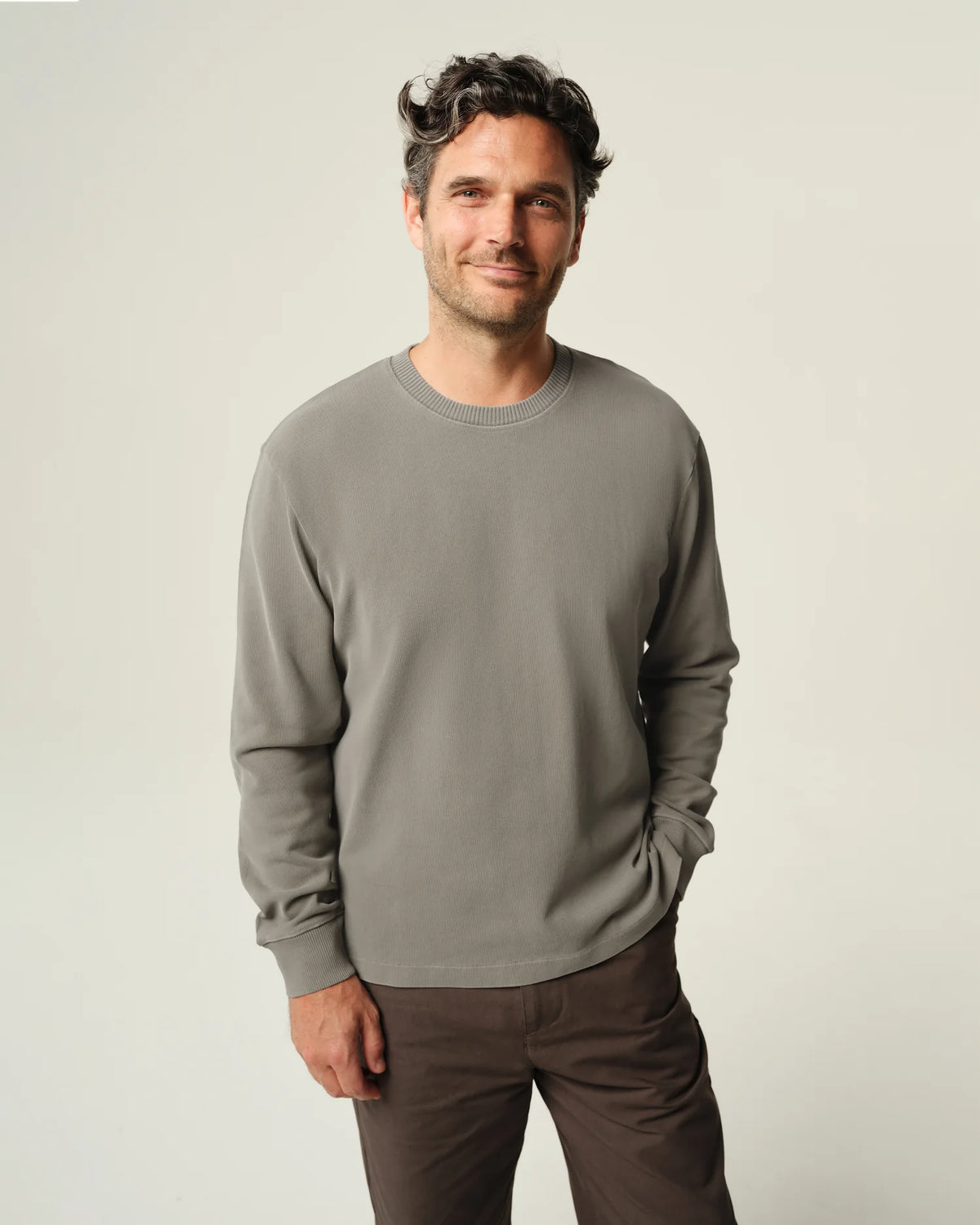Caza Crewneck - Kelp