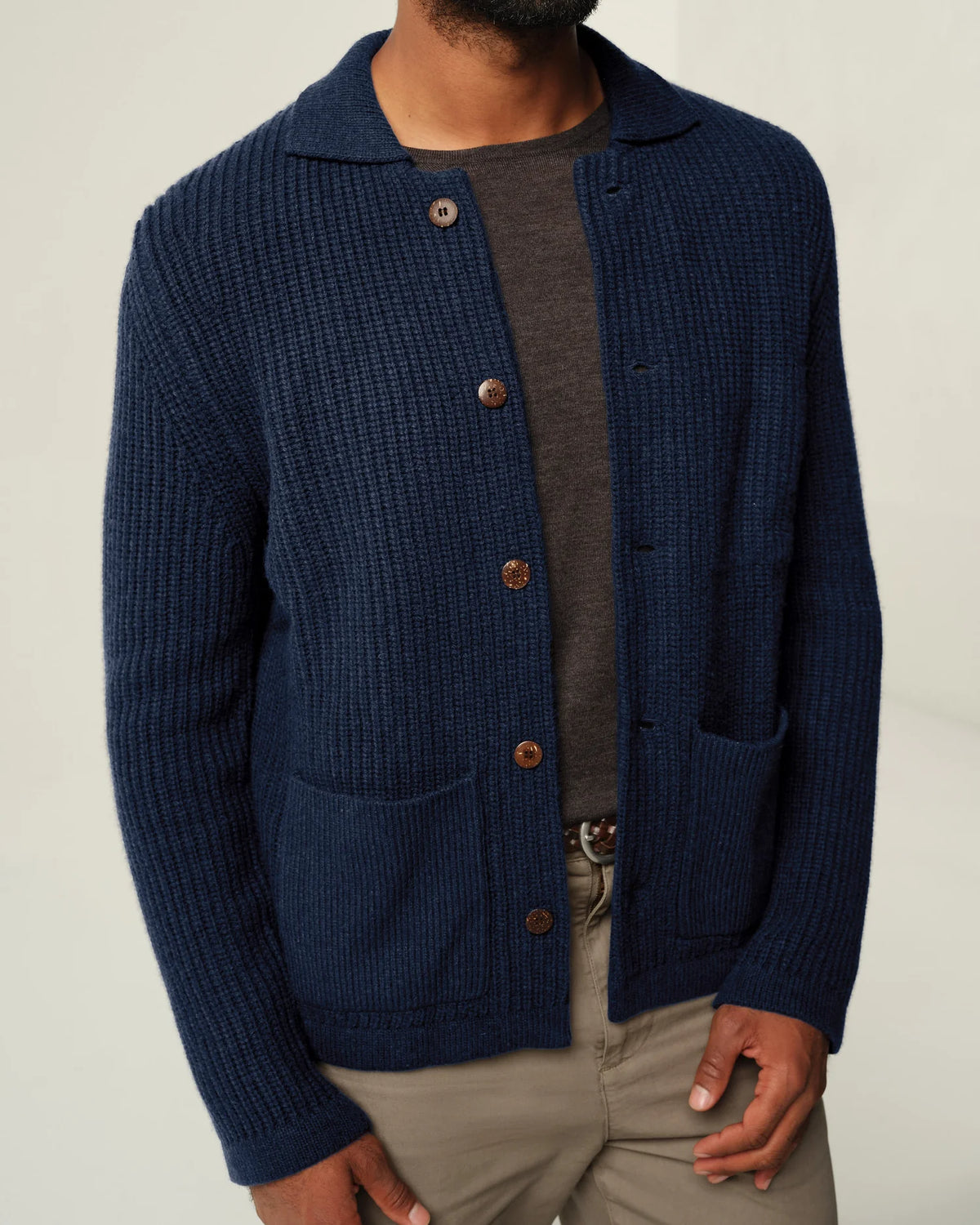 Knit Kite Jacket - Indigo