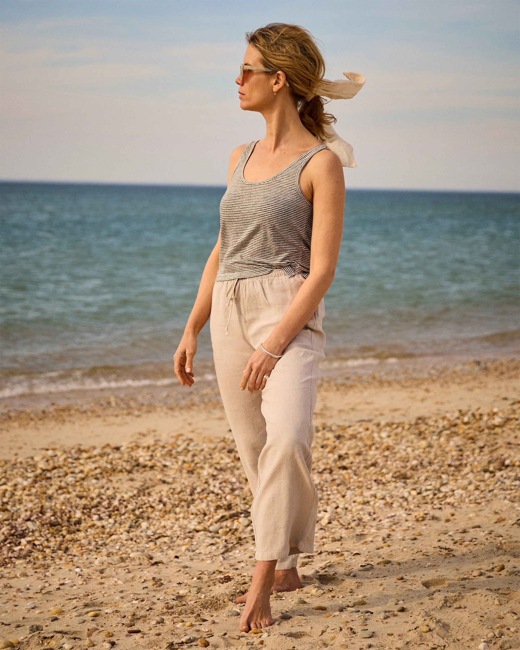 Women's Tank Tee - Lines