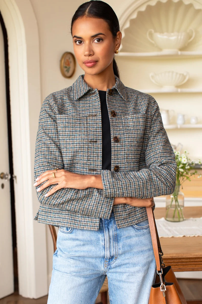 Atelier Pocket Jacket - Gun Club Check