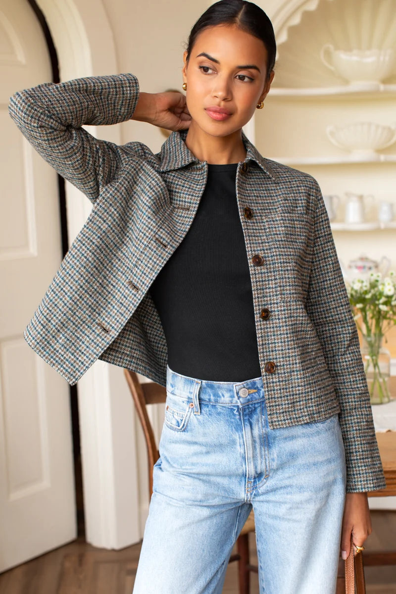 Atelier Pocket Jacket - Gun Club Check