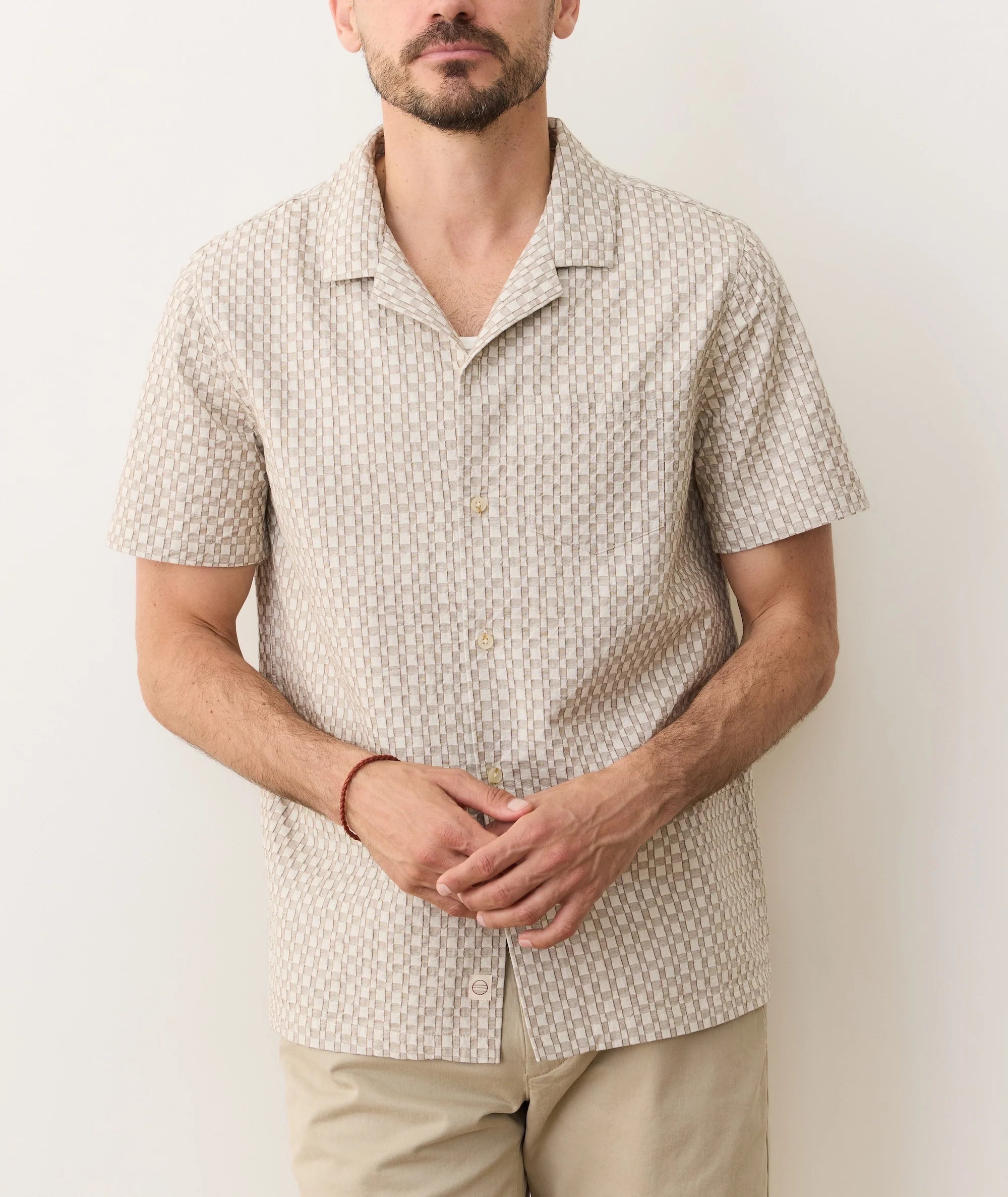 Landon Checkered Resort Shirt