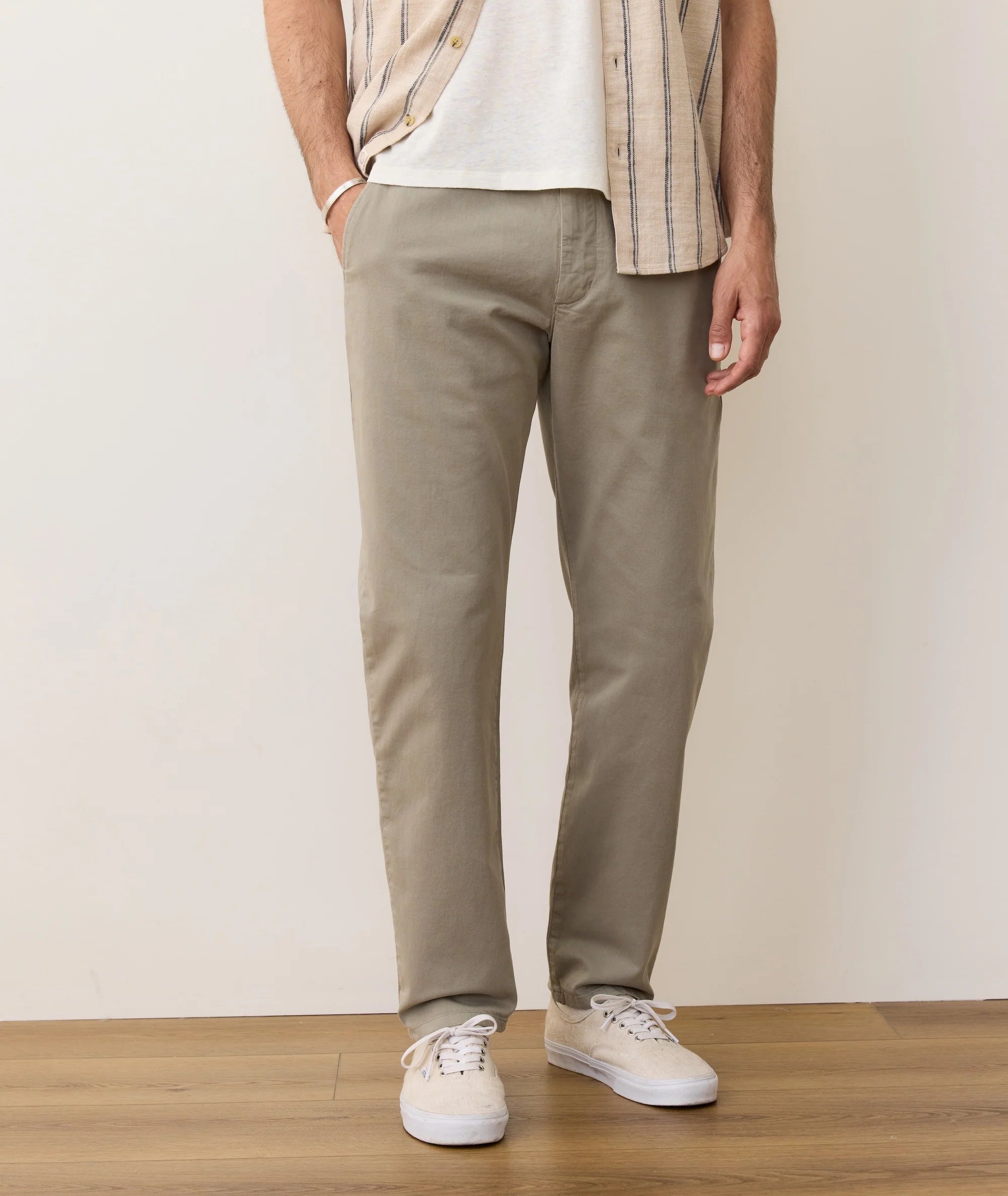 Saturday Twill Chino - Slim Straight - Vetiver