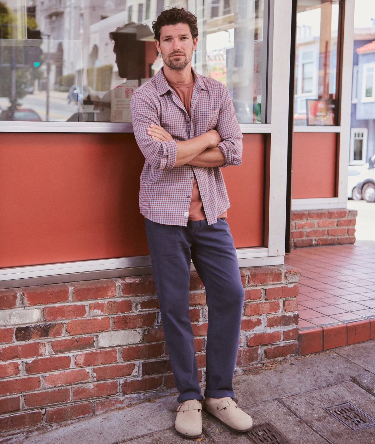 The Rowan Pleated Trouser - Relaxed Fit - India Ink