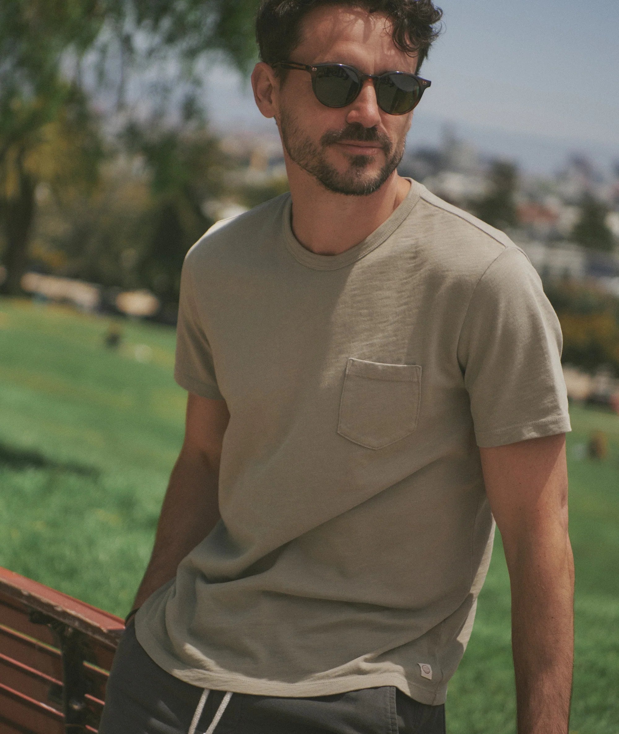 Vintage Heavy Slub Pocket Tee