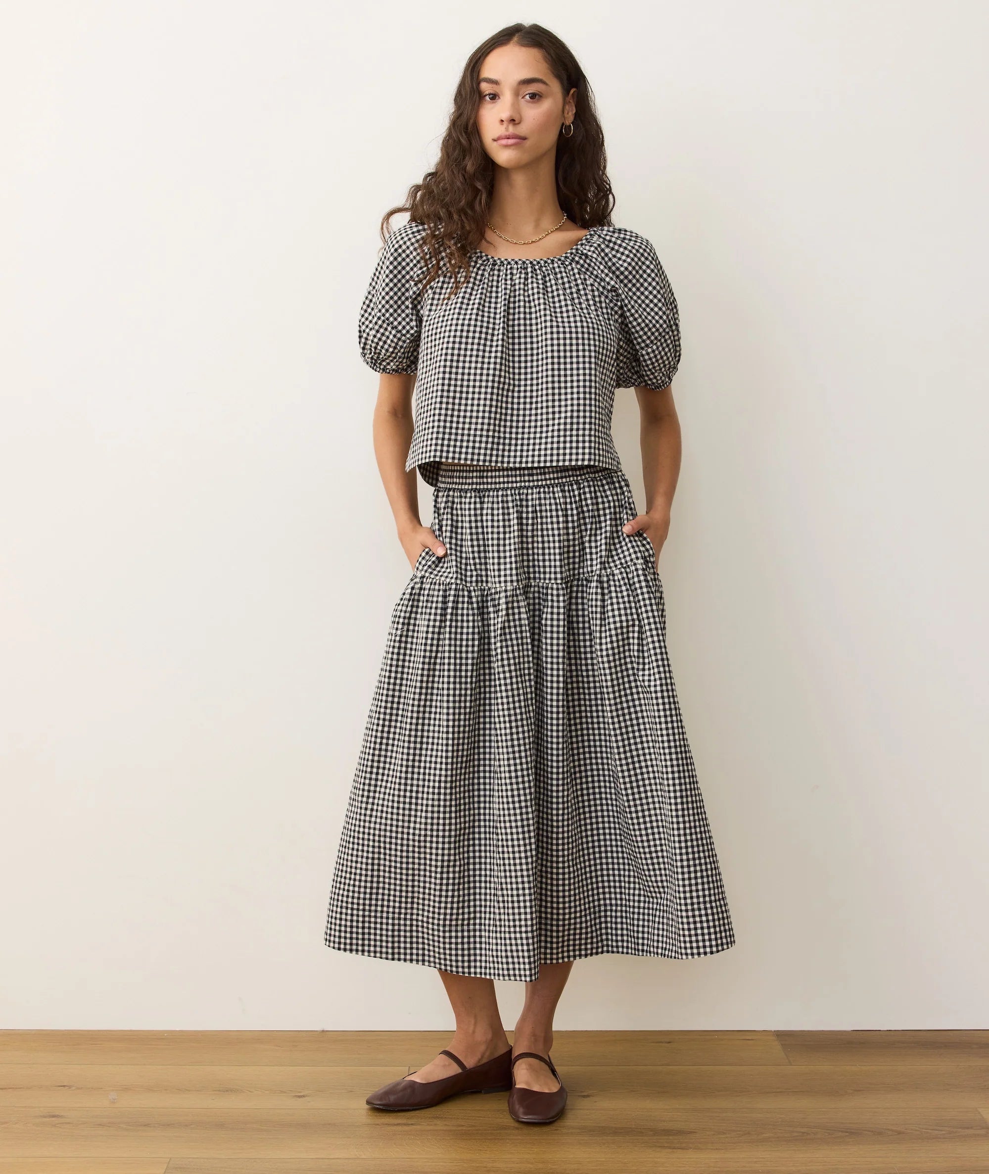 Gia Poplin Skirt