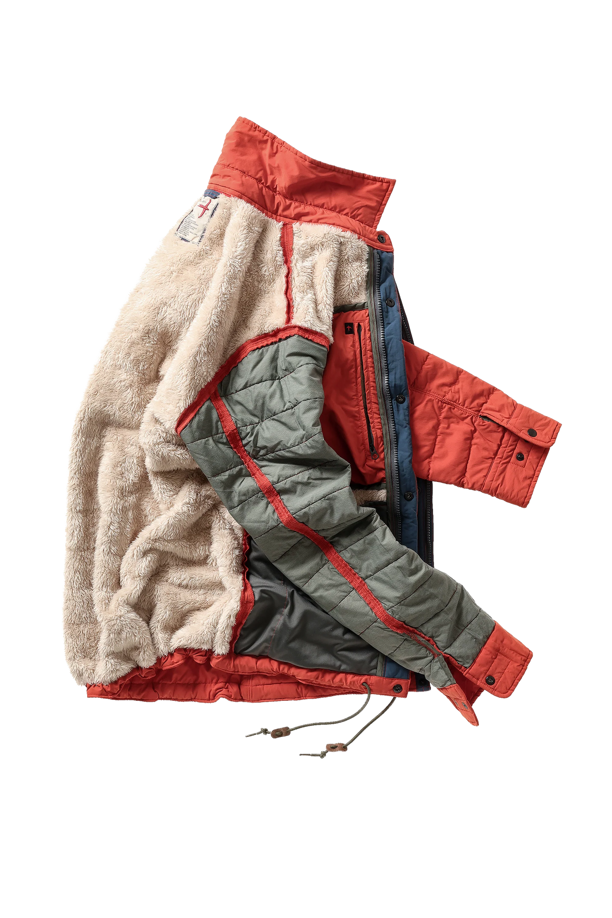 Qltd Superfleece Jacket - Dark Orange