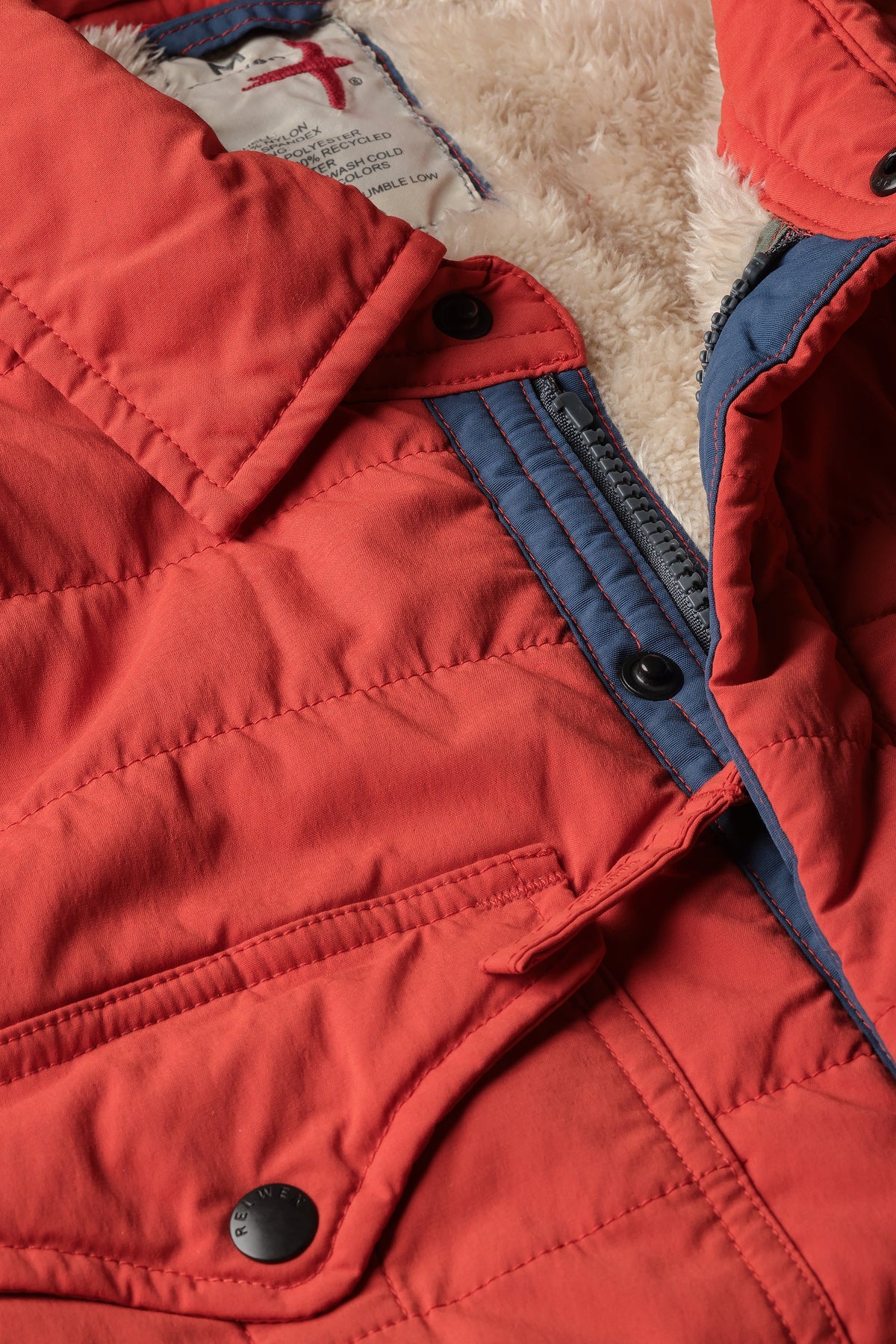 Qltd Superfleece Jacket - Dark Orange