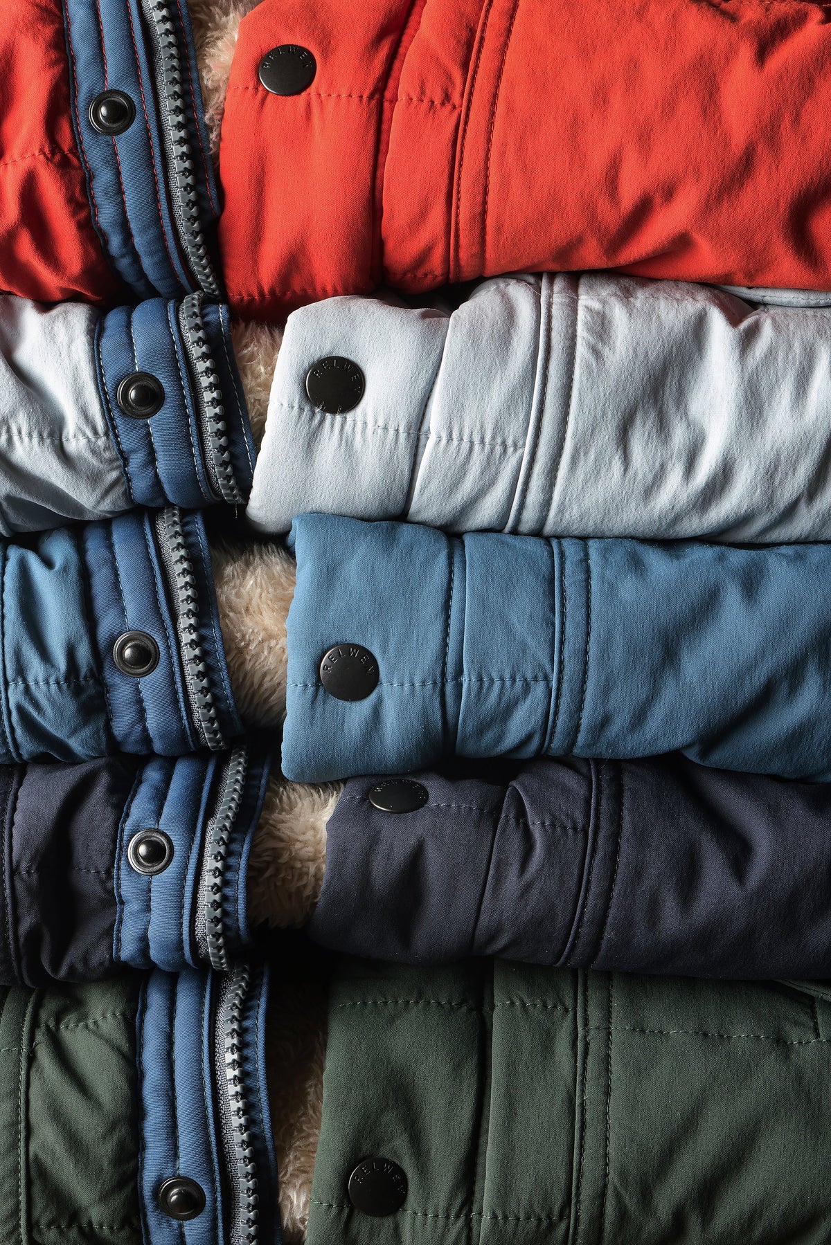 Quilted Superfleece Jacket - Navy