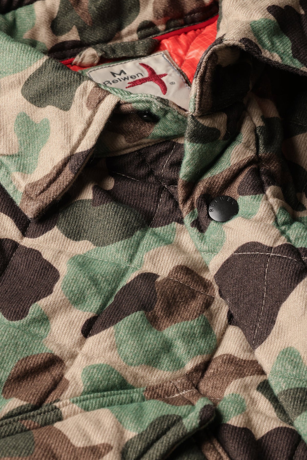 Qltd Flannel Shirtjacket - Duck Camo