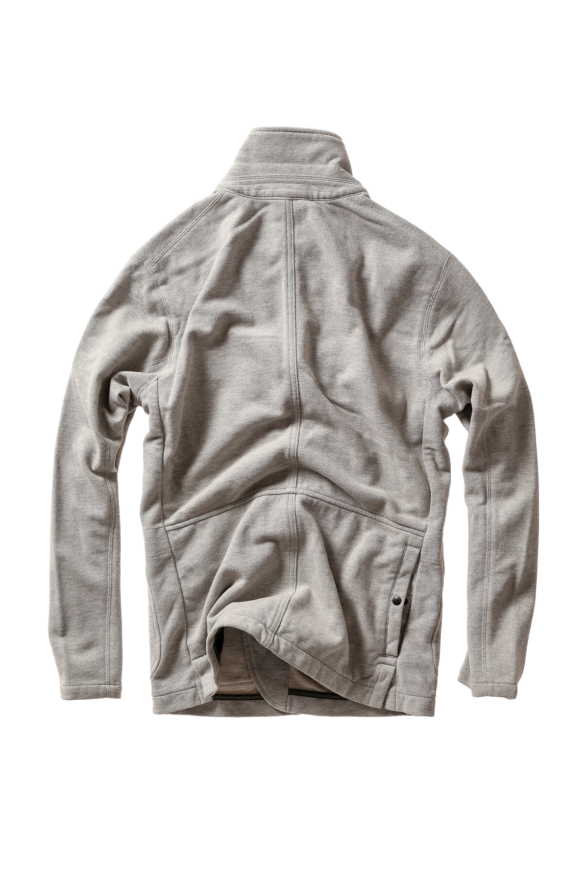 Pique Trap Blazer - Cement Heather