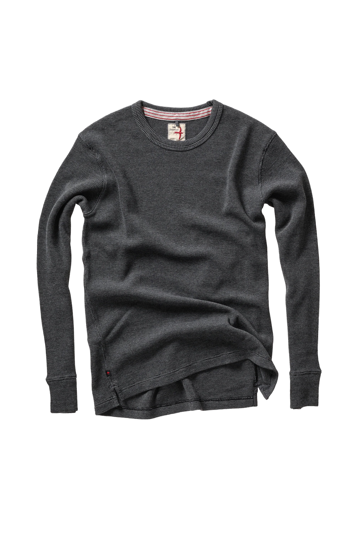 Bi-Waffle Crew - Dark Charcoal