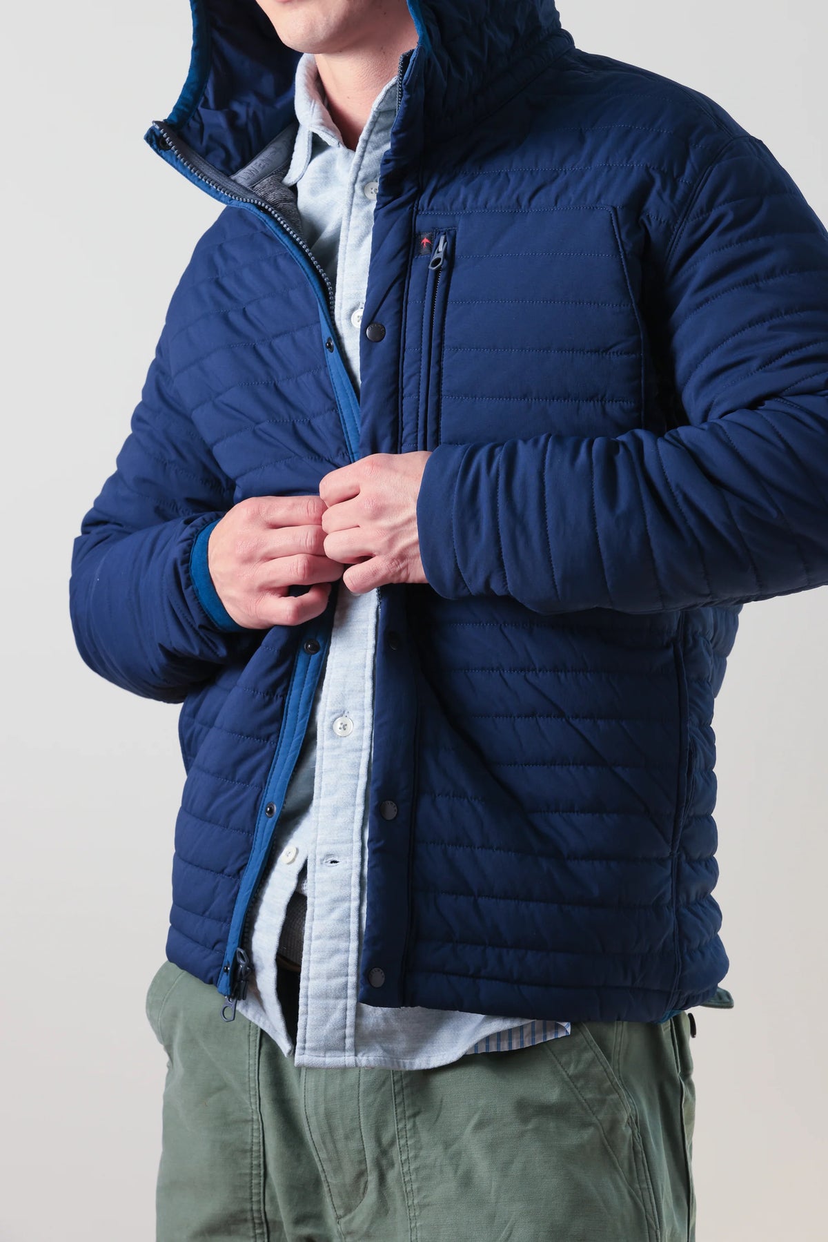 Windzip Hood - Black Fade