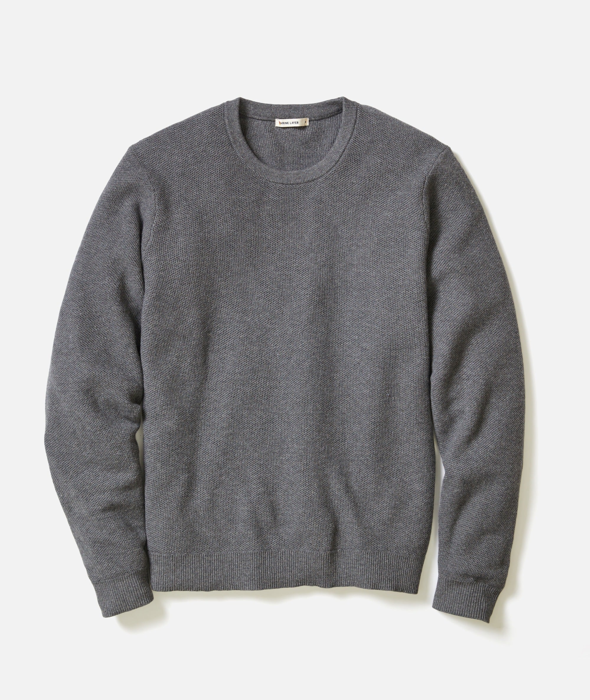 Sweater Tee - Charcoal