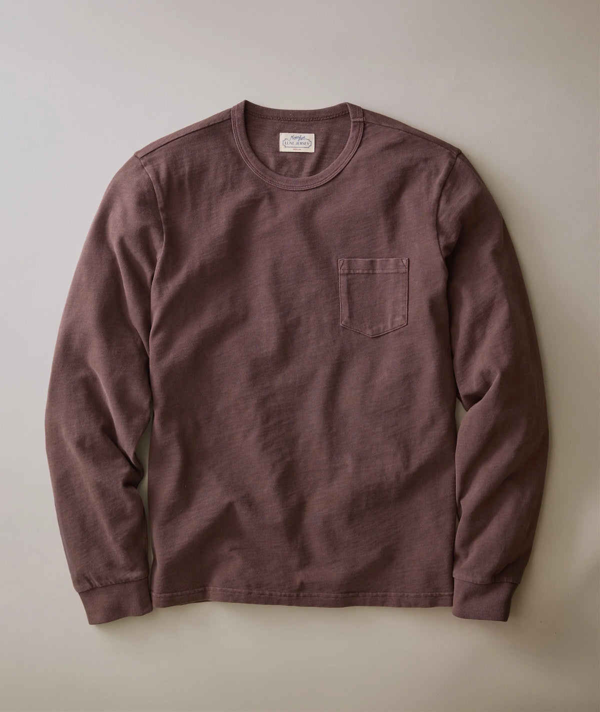 Luxe Slub Pocket Tee - Java