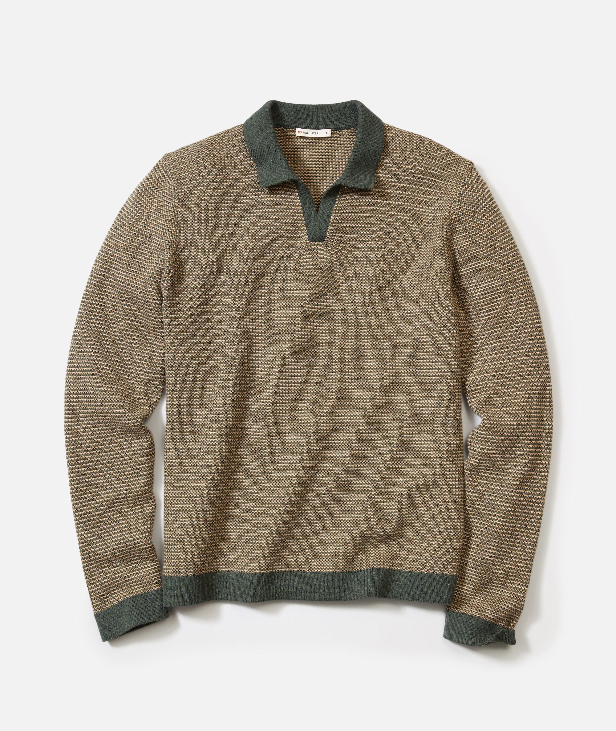 Liam Long Sleeve Sweater Polo