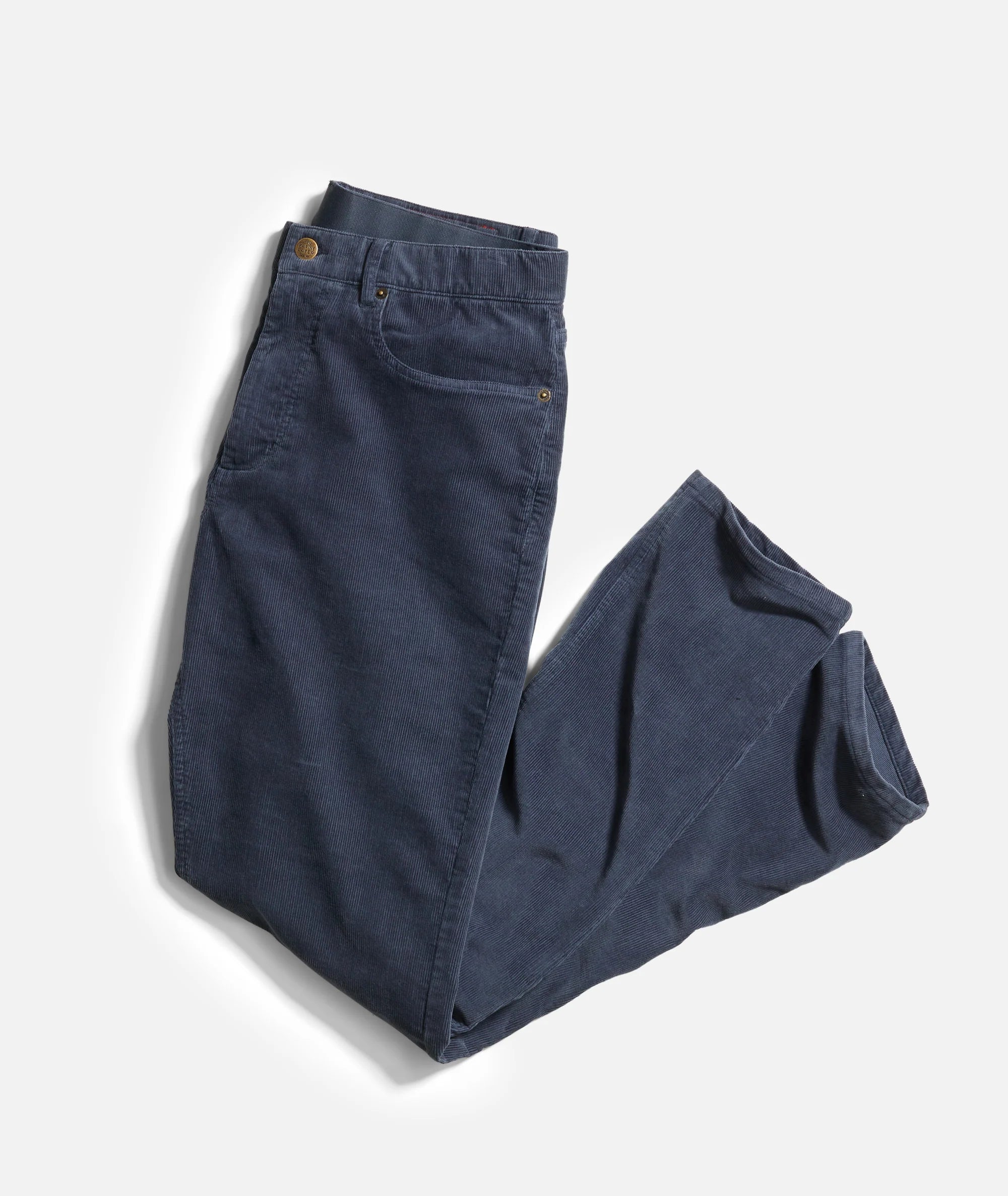 5 Pocket Slim Straight Corduroy Pant