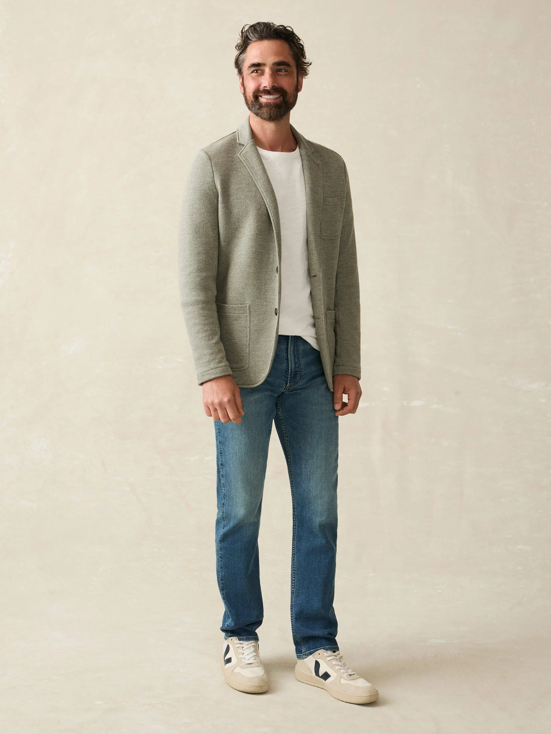 Inlet Knit Blazer