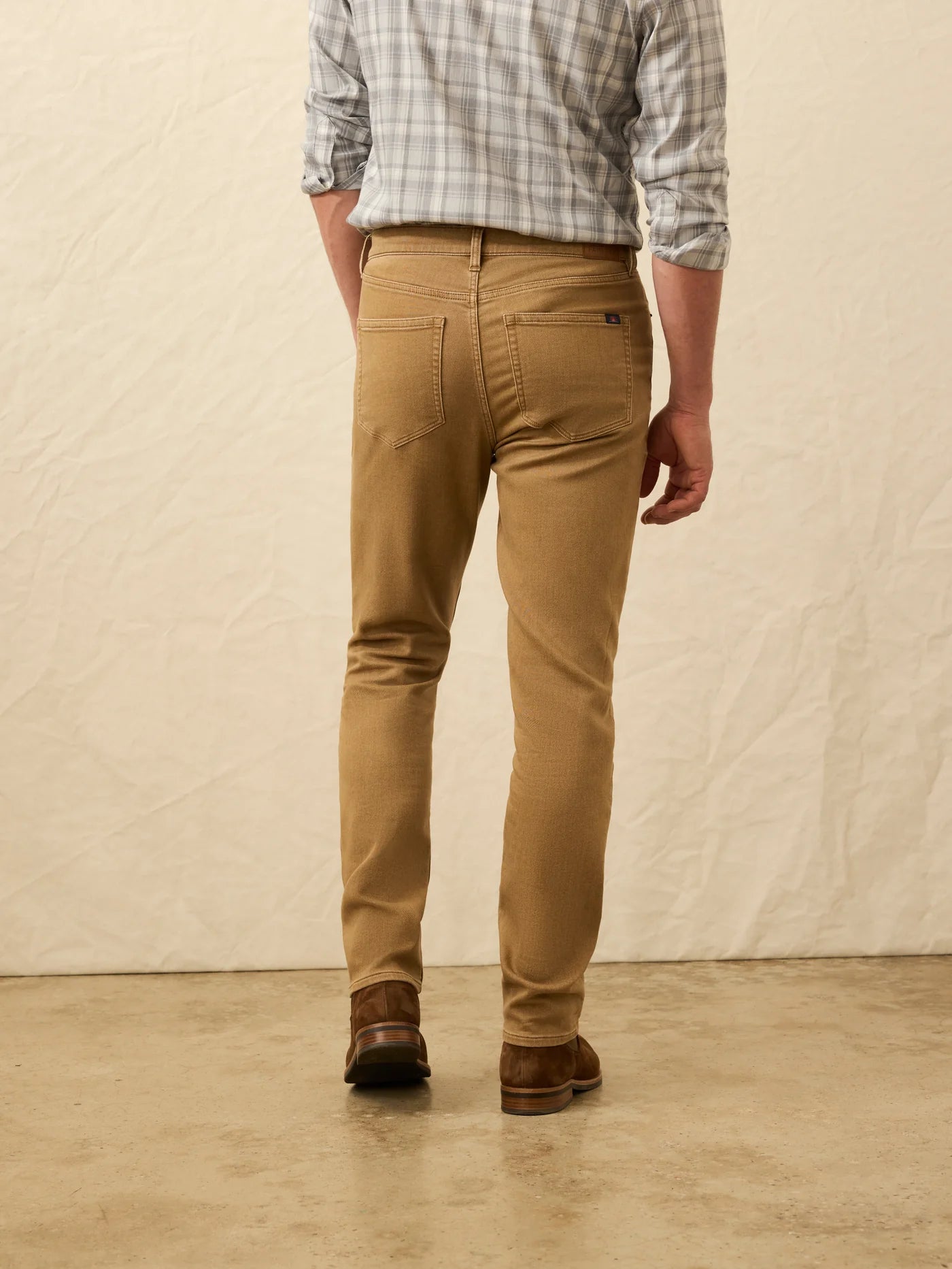 Stretch Terry 5-Pocket Pants