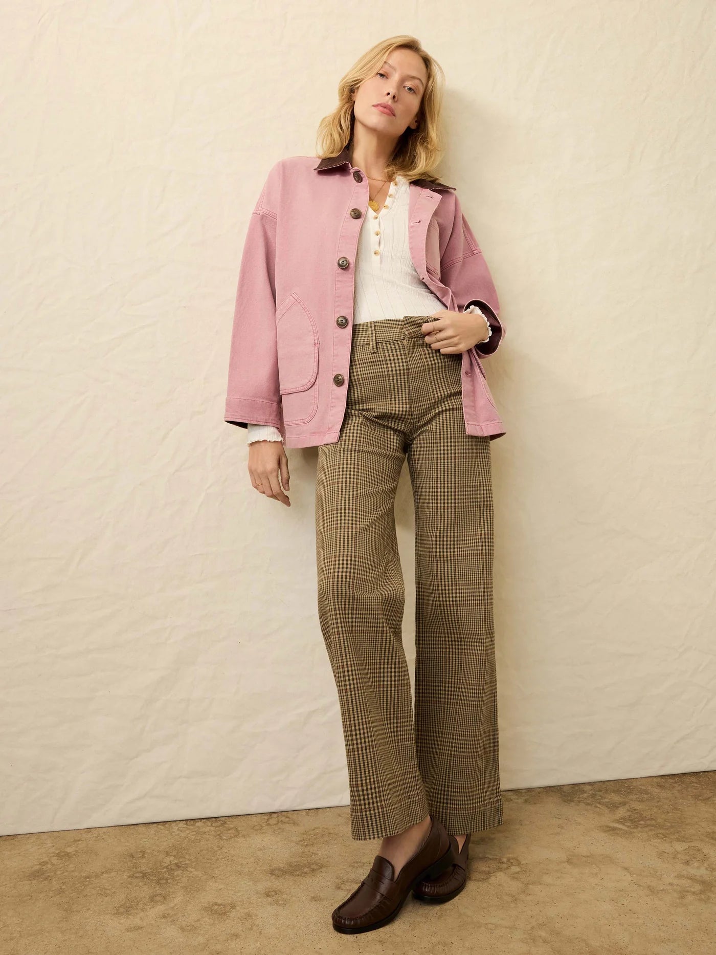 Twill Tide Slim Straight Pant