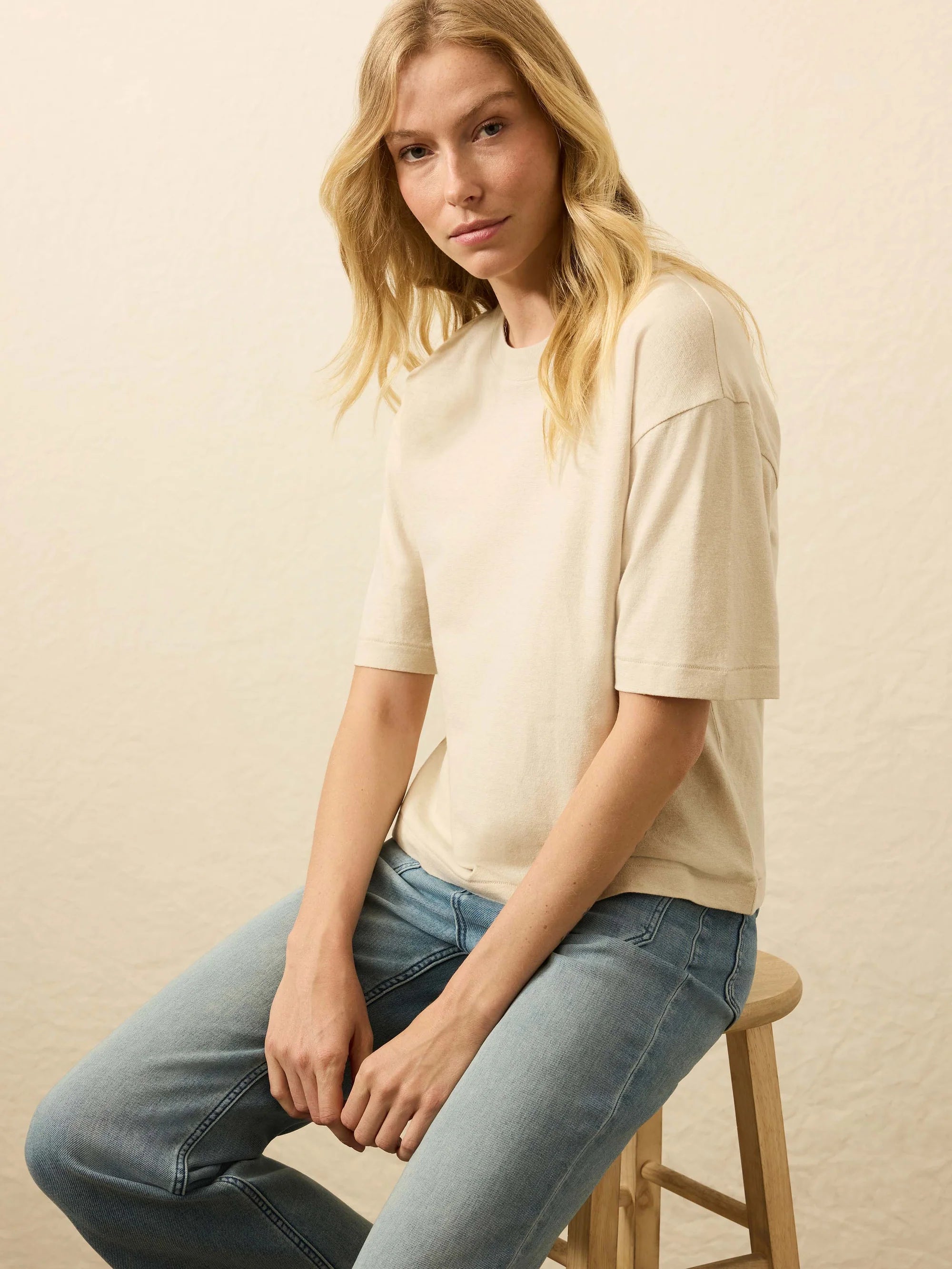 Hemp Blend Vintage Tee